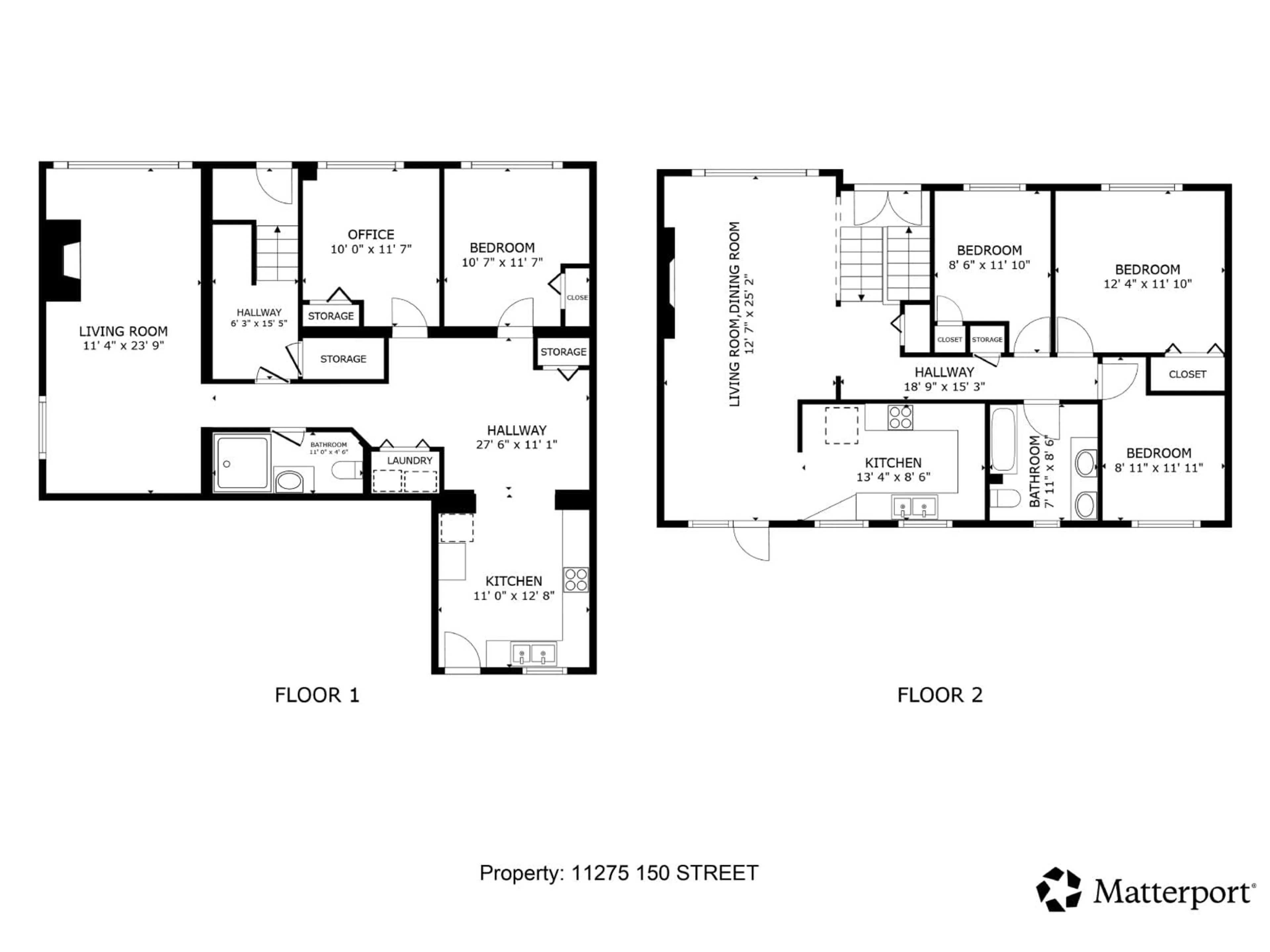 Floor plan for 11275 150 STREET, Surrey British Columbia V3R4E1