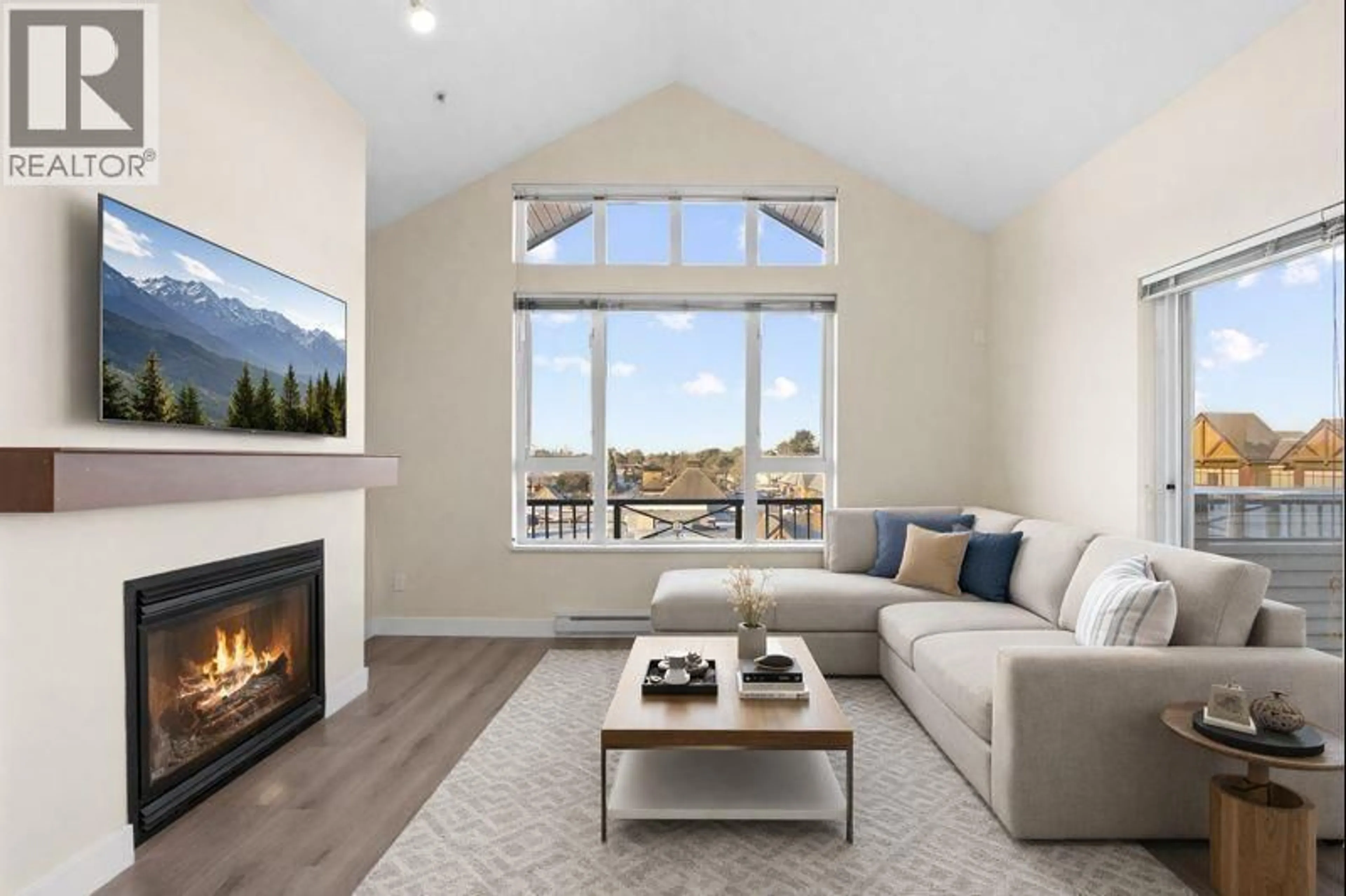 Living room with furniture, unknown for 417 - 7089 MONT ROYAL SQUARE, Vancouver British Columbia V5S4W6