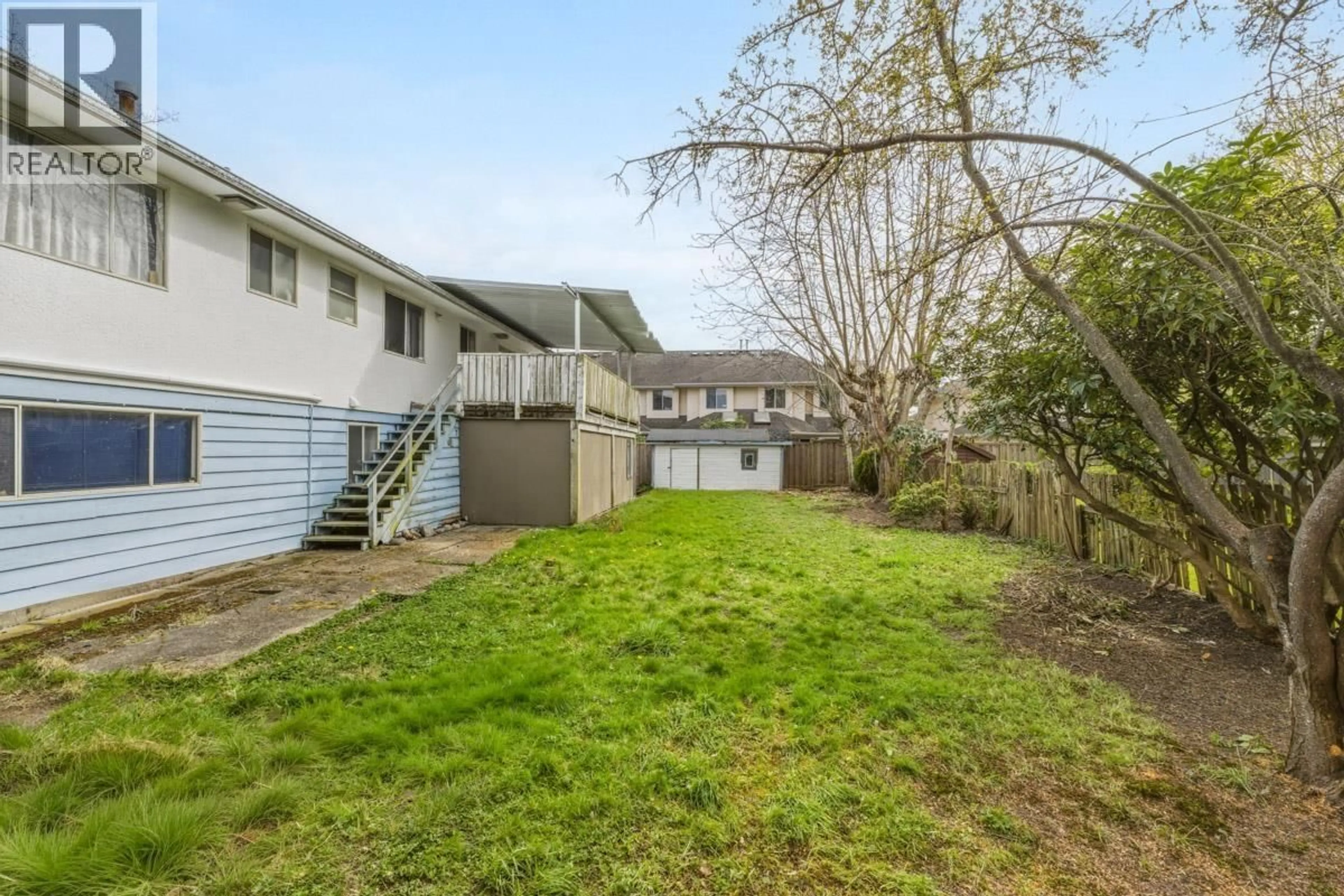 A pic from outside/outdoor area/front of a property/back of a property/a pic from drone, street for 9031 NO. 2 ROAD, Richmond British Columbia V7E2C6