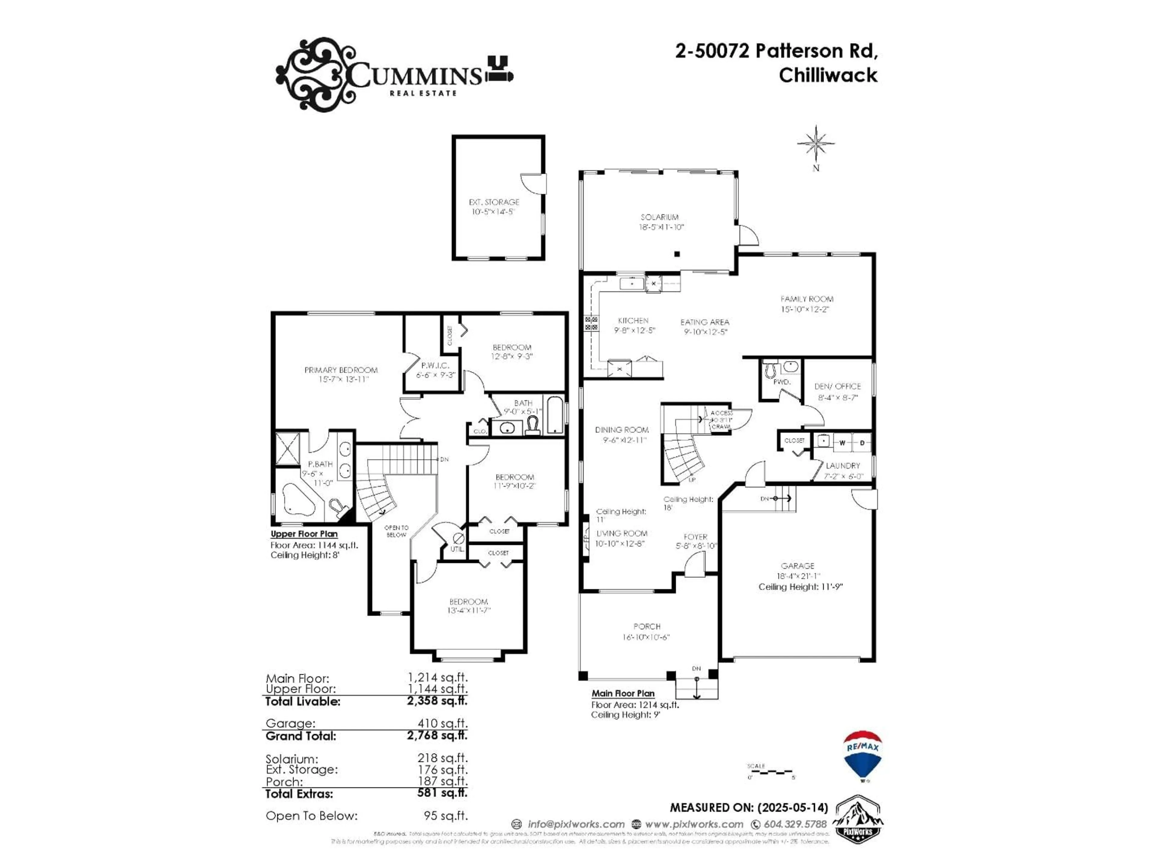 Floor plan for 2 - 50072 PATTERSON ROAD, Chilliwack British Columbia V4Z1J6