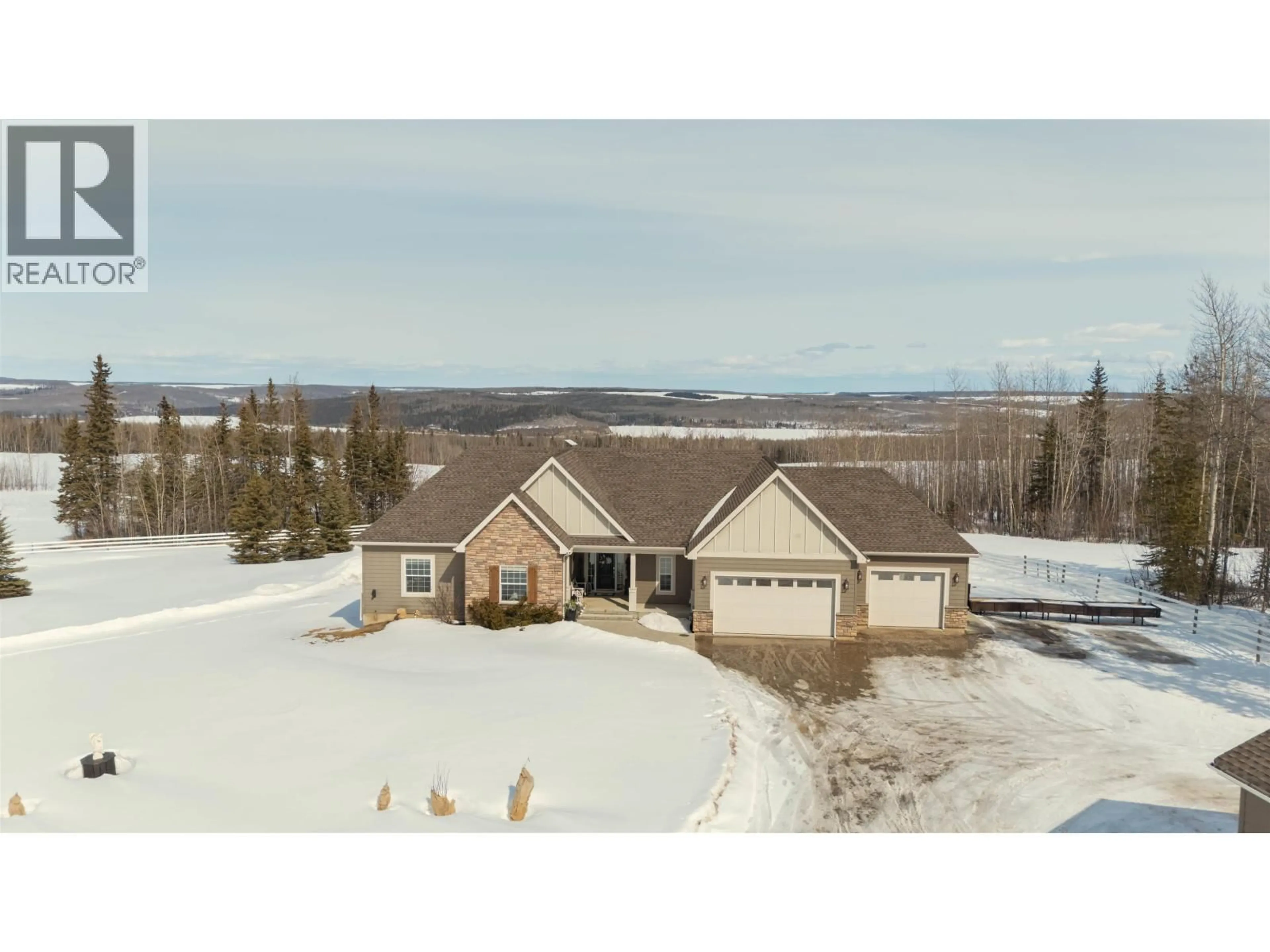 A pic from outside/outdoor area/front of a property/back of a property/a pic from drone, unknown for 13816 CARDINAL ROAD, Charlie Lake British Columbia V0C1H0