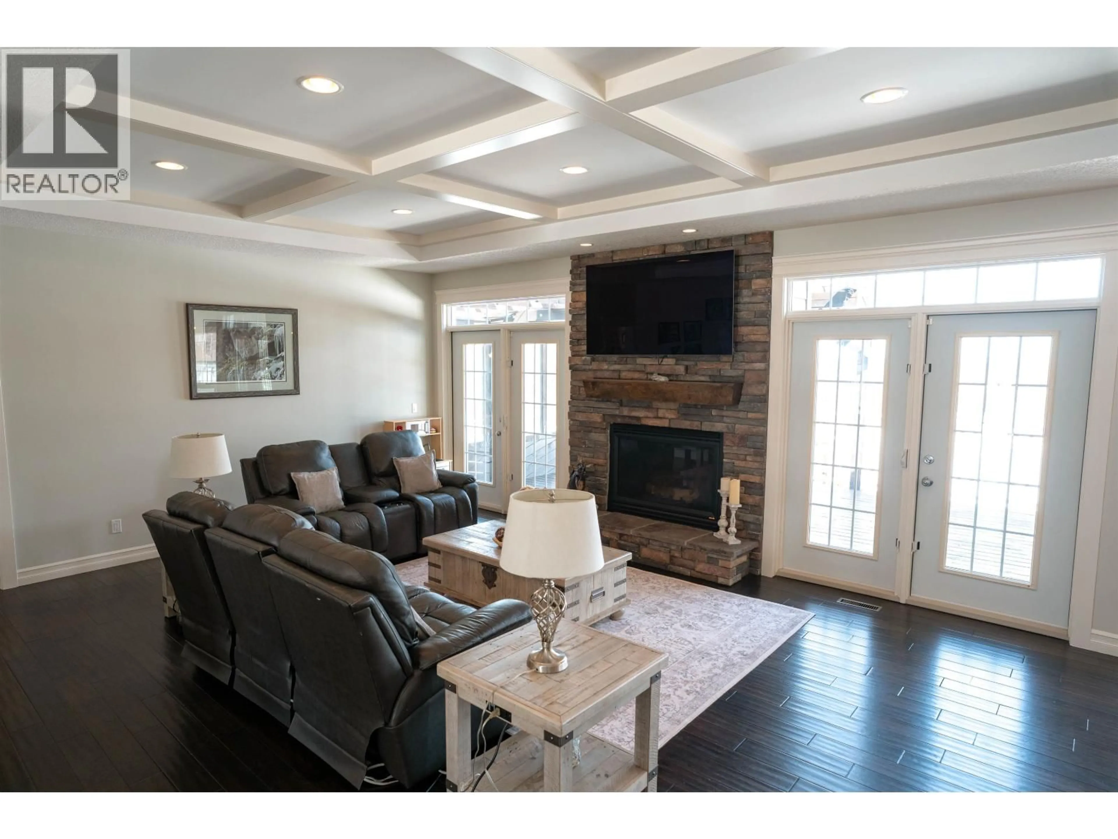 Living room with furniture, unknown for 13816 CARDINAL ROAD, Charlie Lake British Columbia V0C1H0