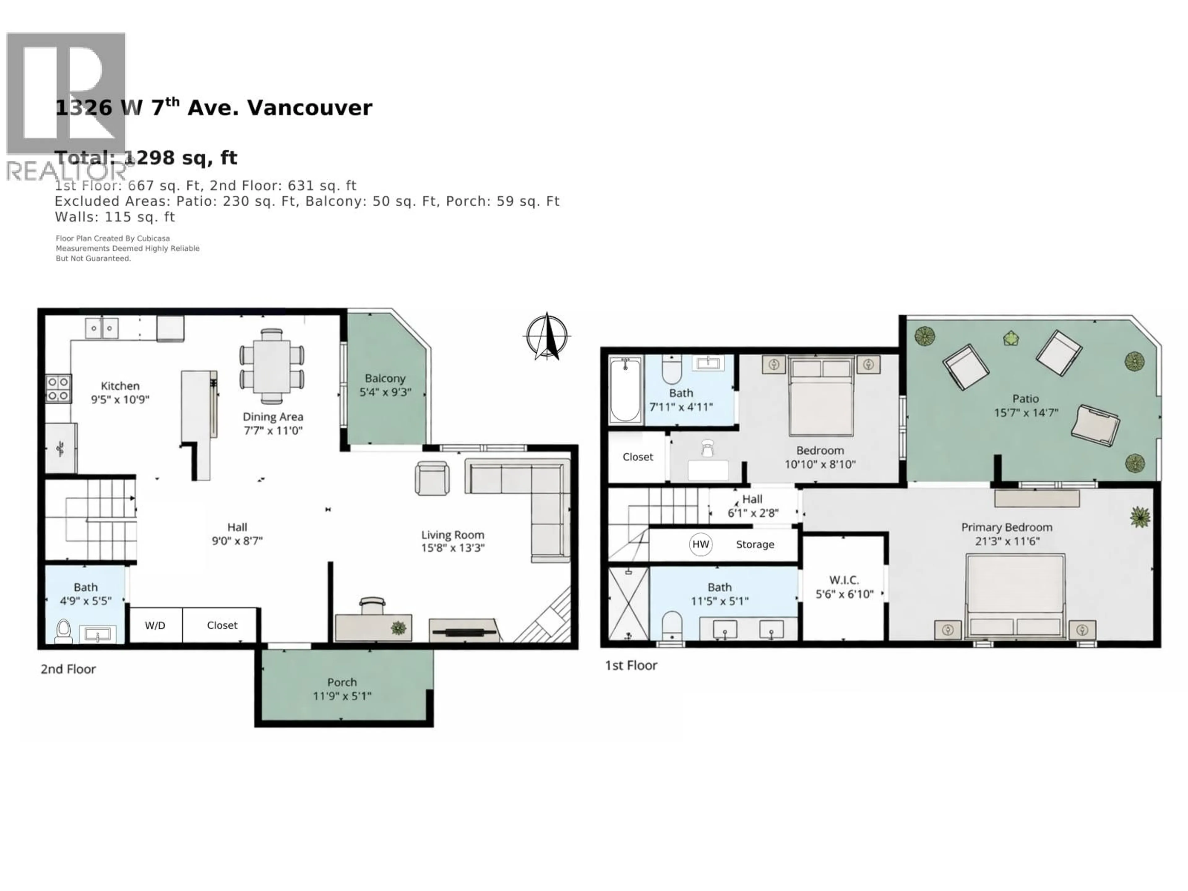 Floor plan for 1326 7TH AVENUE, Vancouver British Columbia V6H3W5