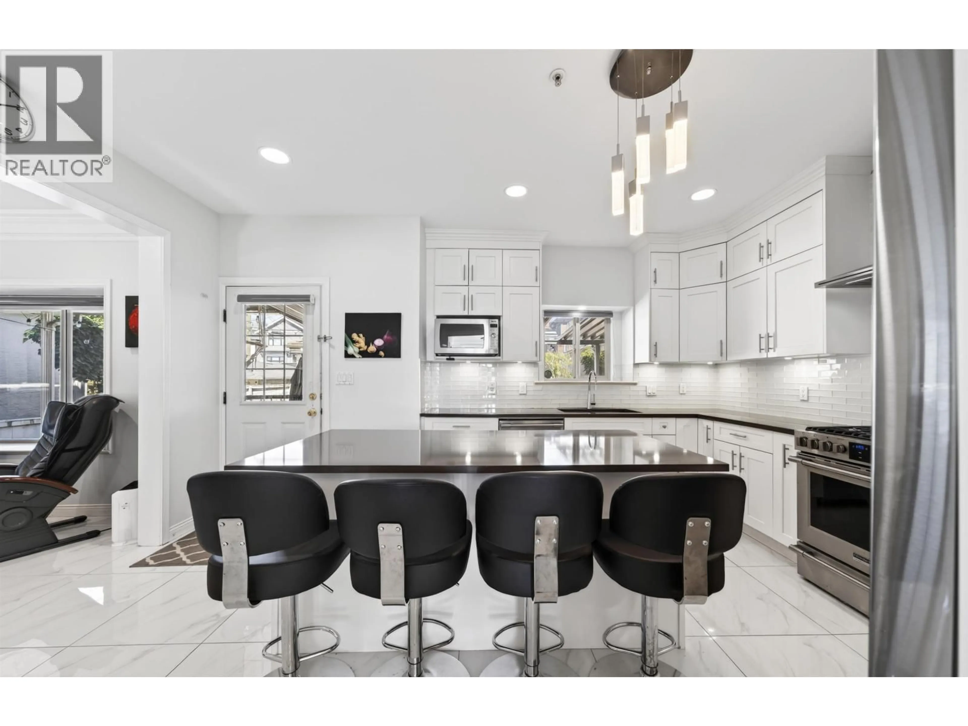 Contemporary kitchen, ceramic/tile floor for 535 53RD AVENUE, Vancouver British Columbia V5X1J4