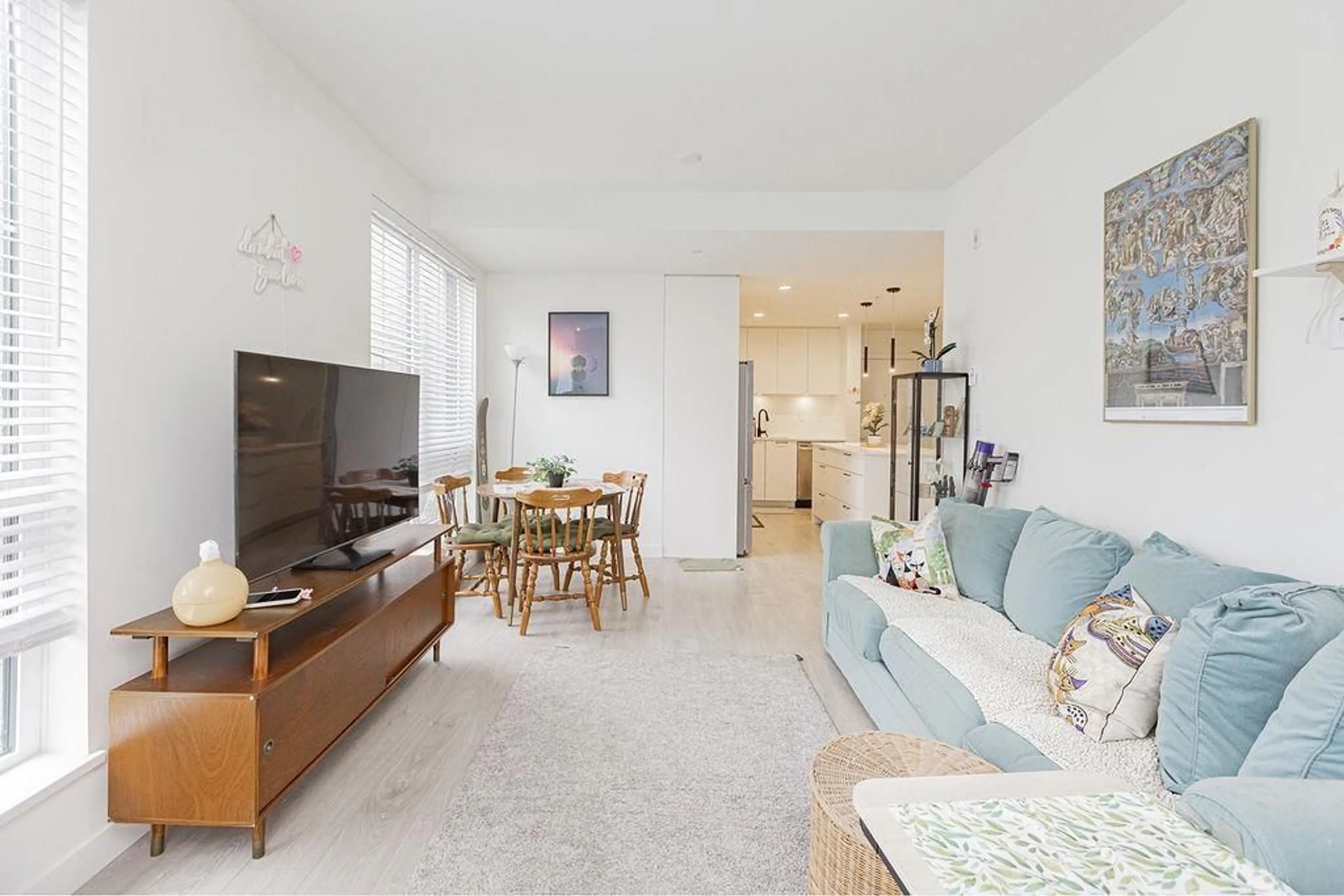 Living room with furniture, unknown for 107 - 8379 201 STREET, Langley British Columbia V2Y3S6