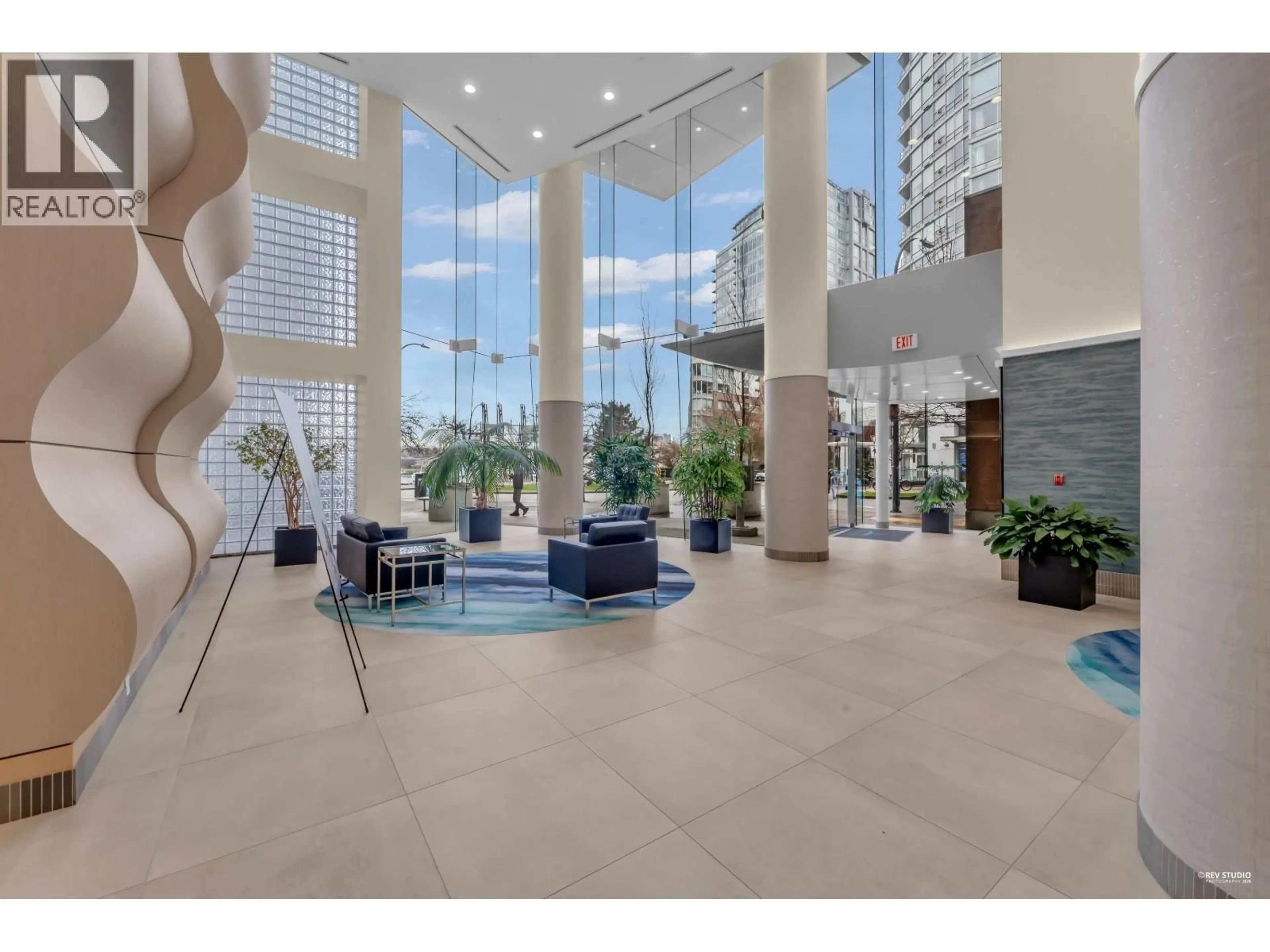Lobby for 1707 - 1199 MARINASIDE CRESCENT, Vancouver British Columbia V6Z2Y2