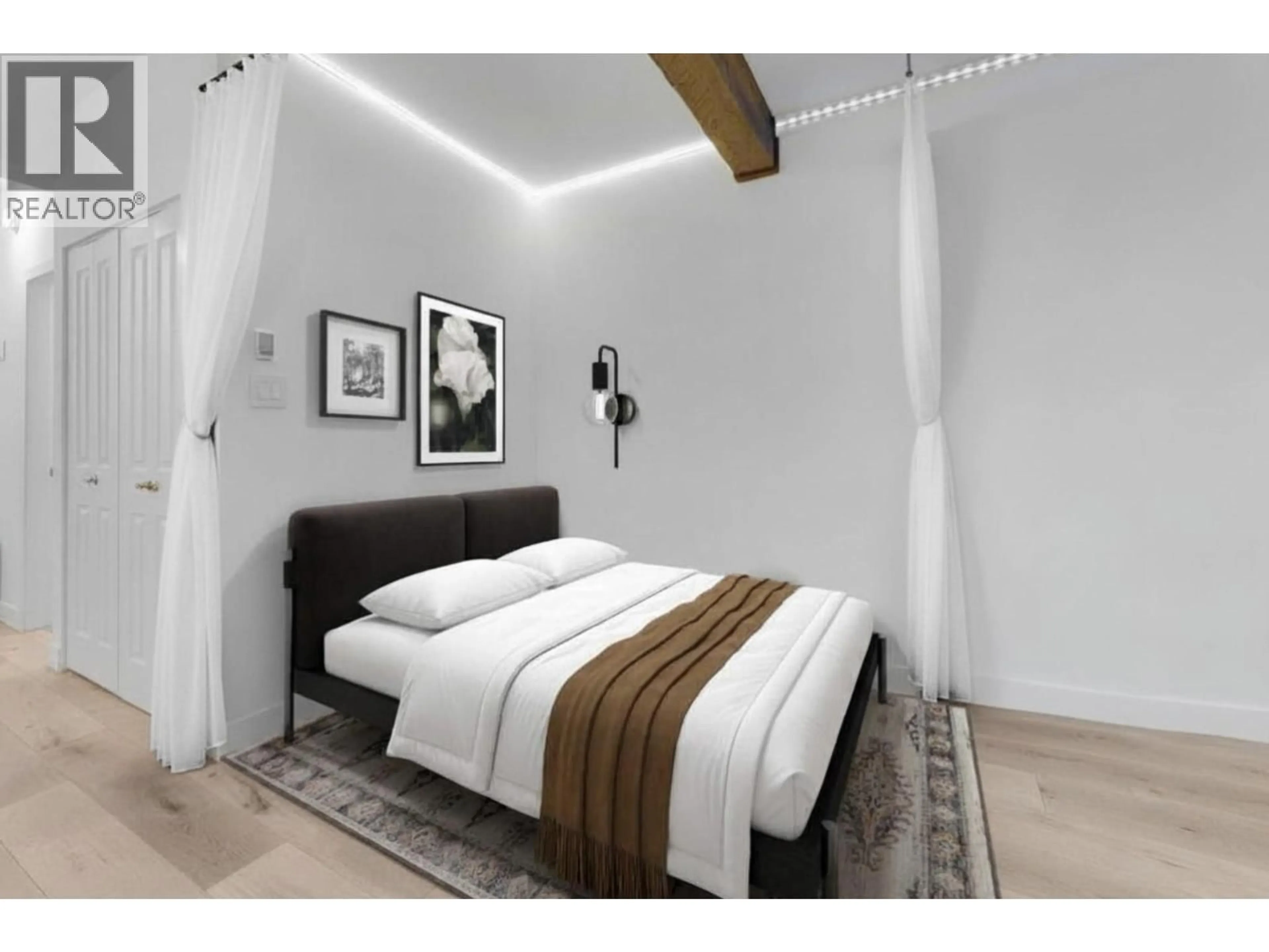 Bedroom with bed, unknown for 207 - 1655 NELSON STREET, Vancouver British Columbia V6G1M4