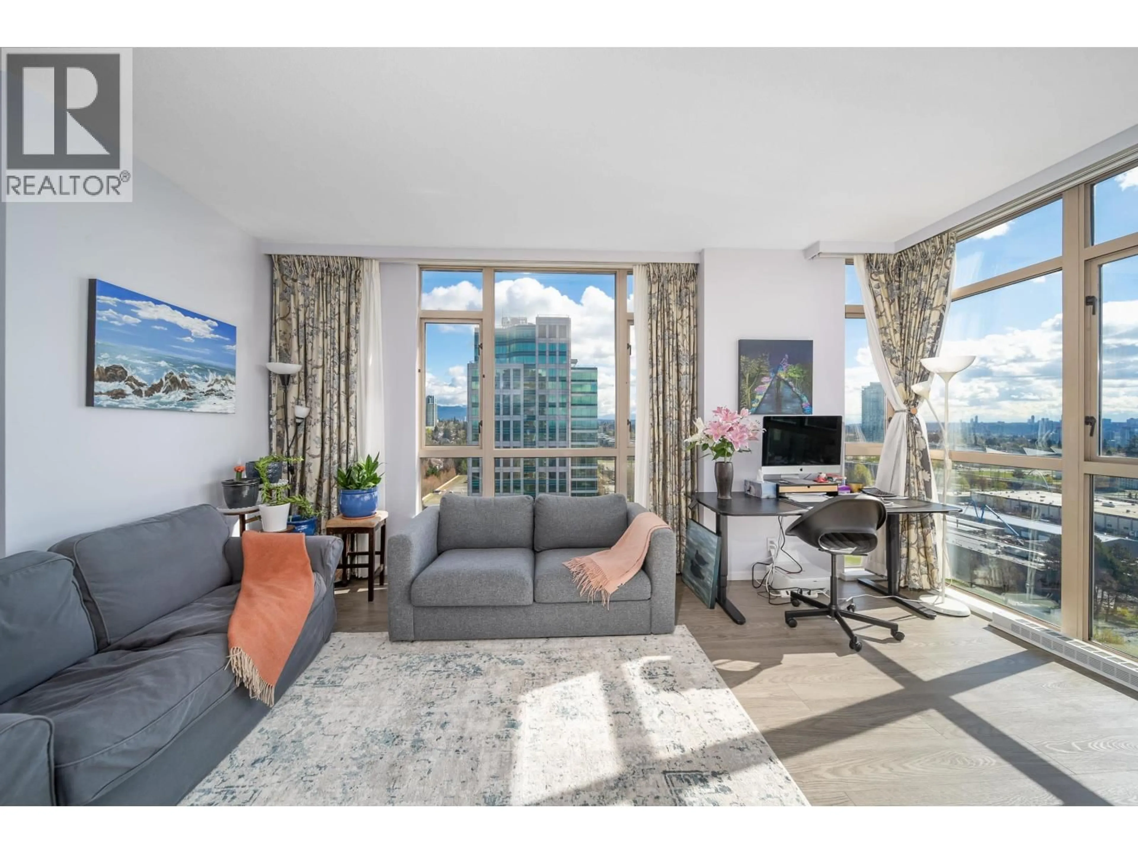 Living room with furniture, unknown for 1606 - 6888 STATION HILL DRIVE, Burnaby British Columbia V3N4X5