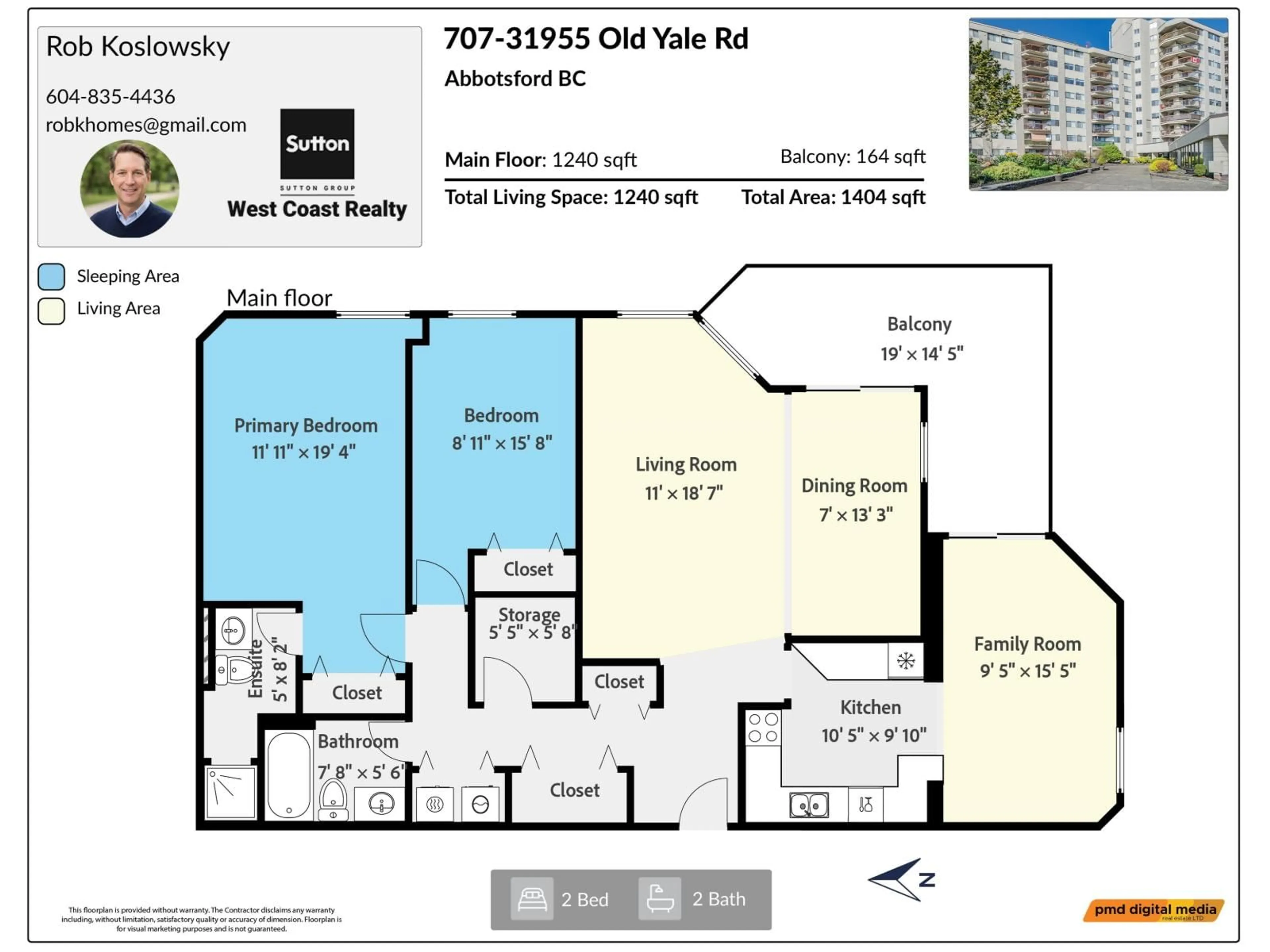 Floor plan for 707 - 31955 OLD YALE ROAD, Abbotsford British Columbia V2T4N1