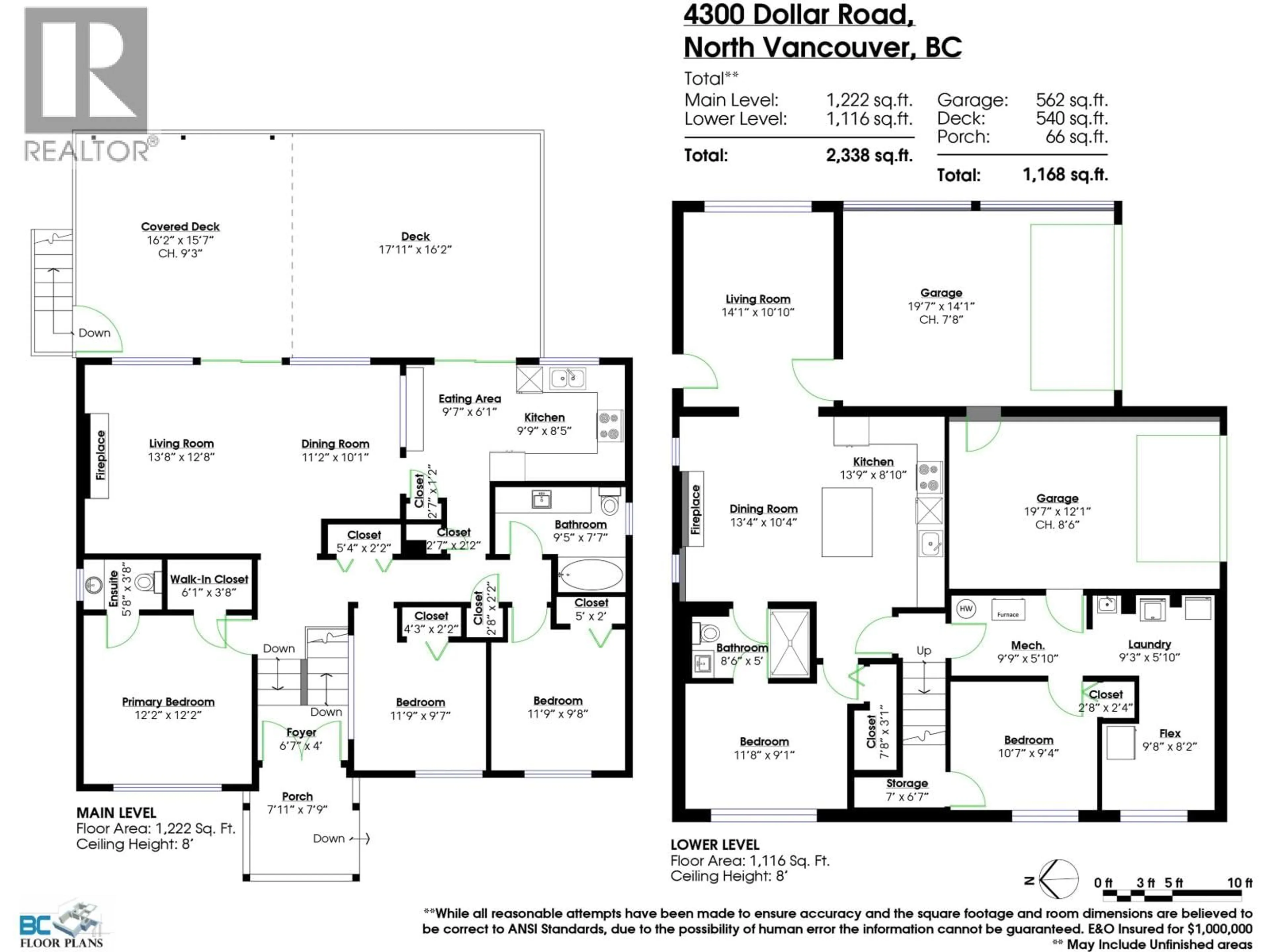Floor plan for 4300 DOLLAR ROAD, North Vancouver British Columbia V7G2T4