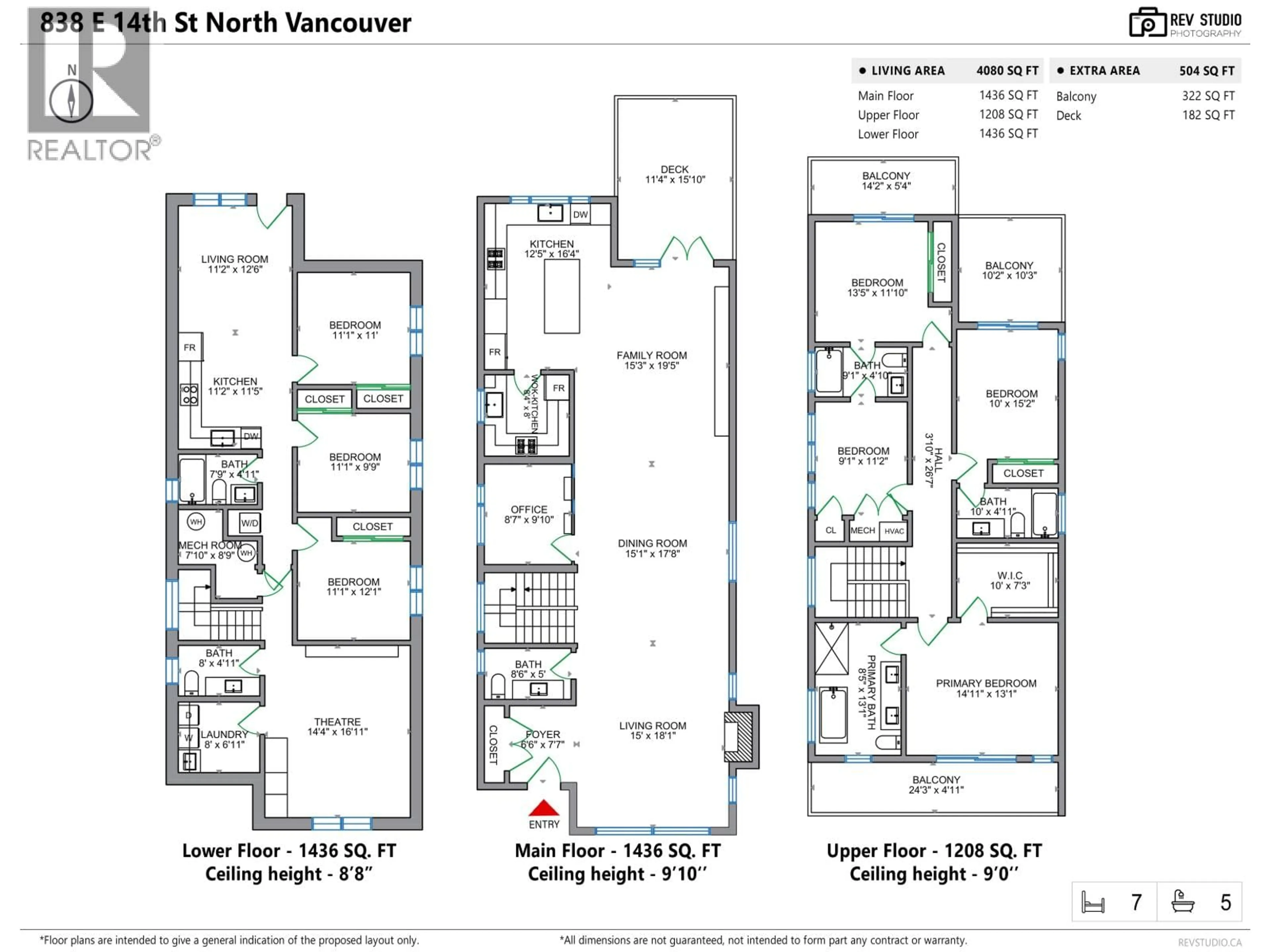 Floor plan for 838 14TH STREET, North Vancouver British Columbia V7L2P6