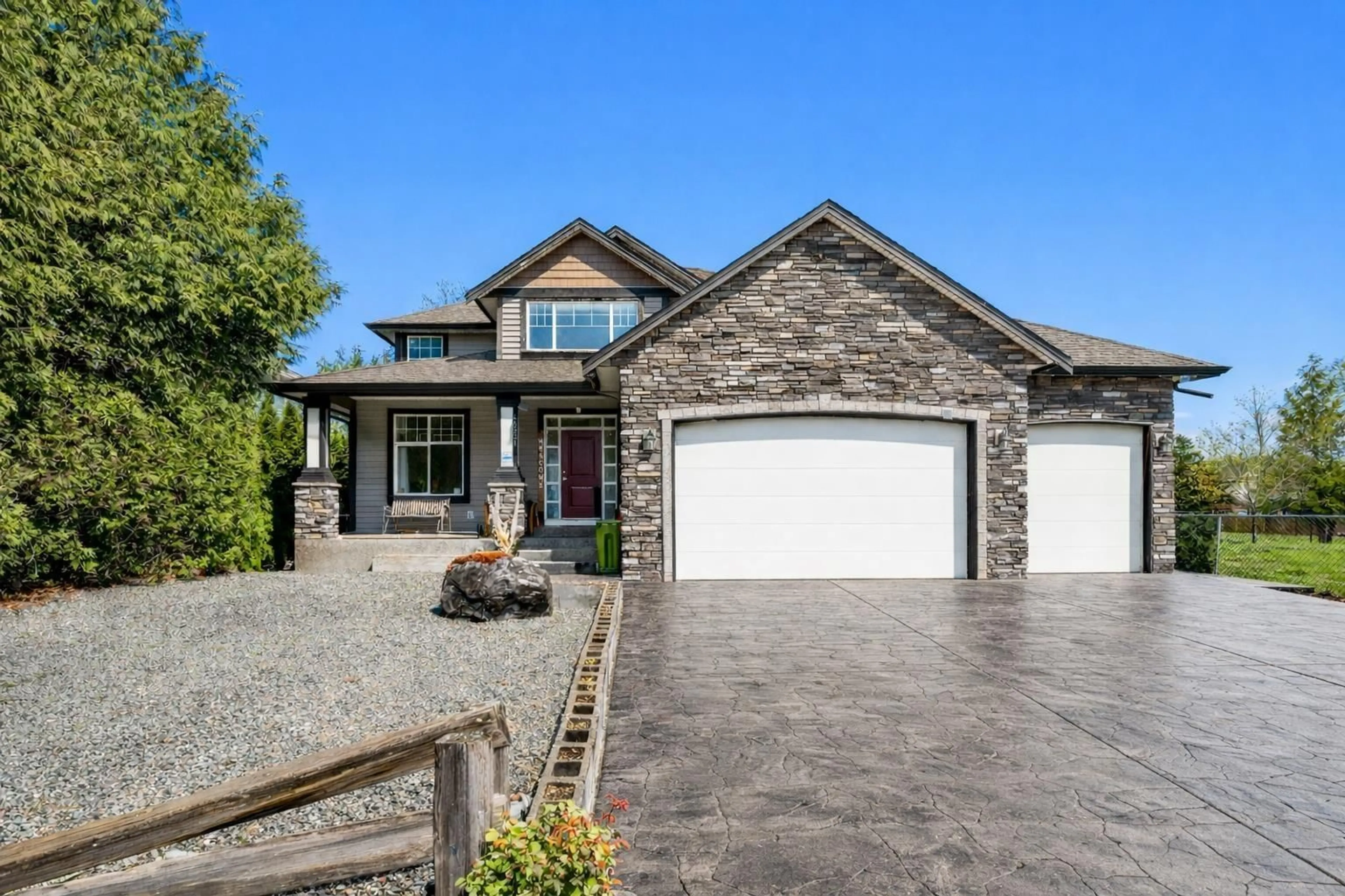 Home with brick exterior material, street for 45921 VERBENA DRIVE, Chilliwack British Columbia V2R0H5