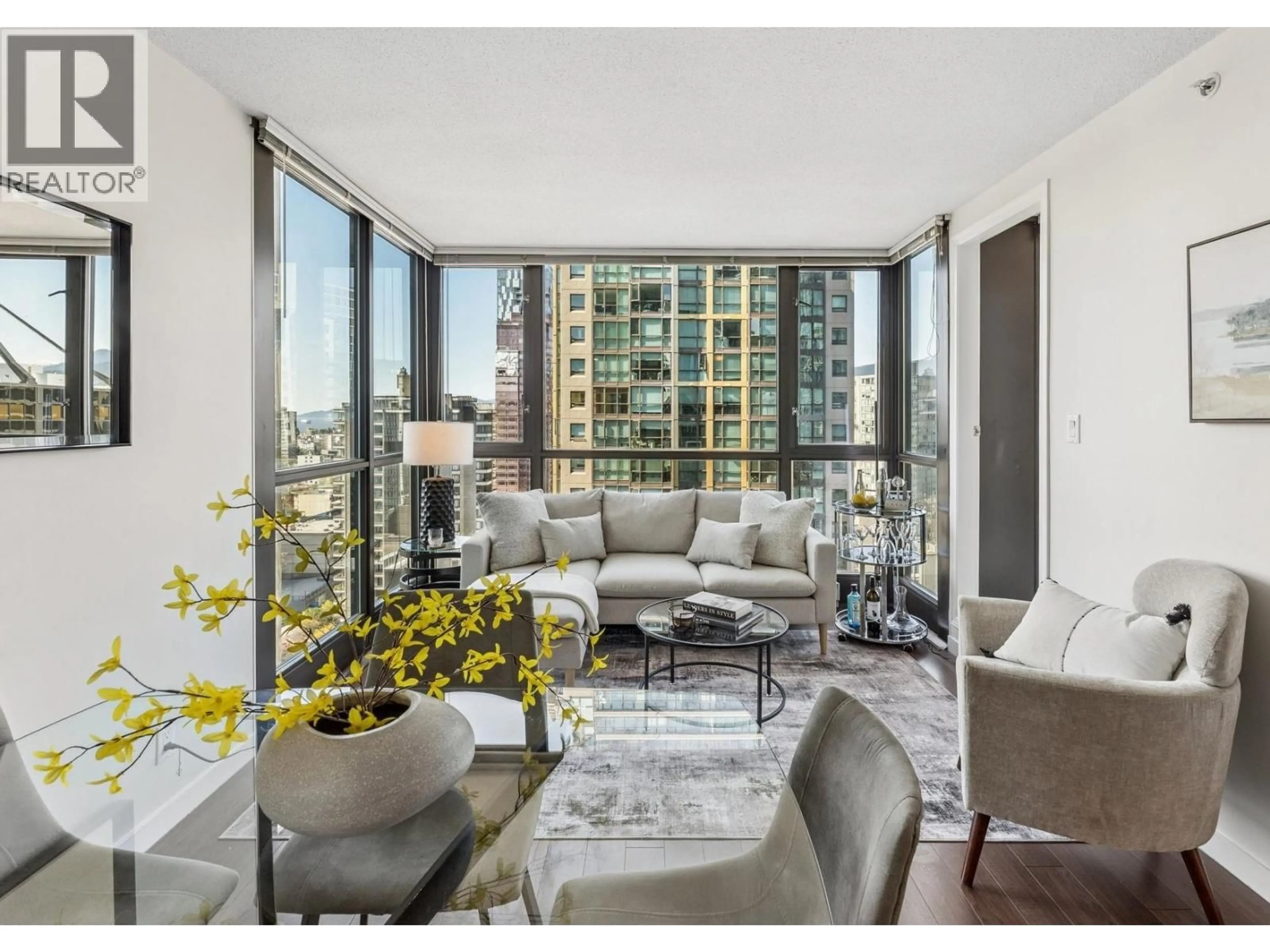 Living room with furniture, unknown for 1907 - 1331 ALBERNI STREET, Vancouver British Columbia V6E4S1