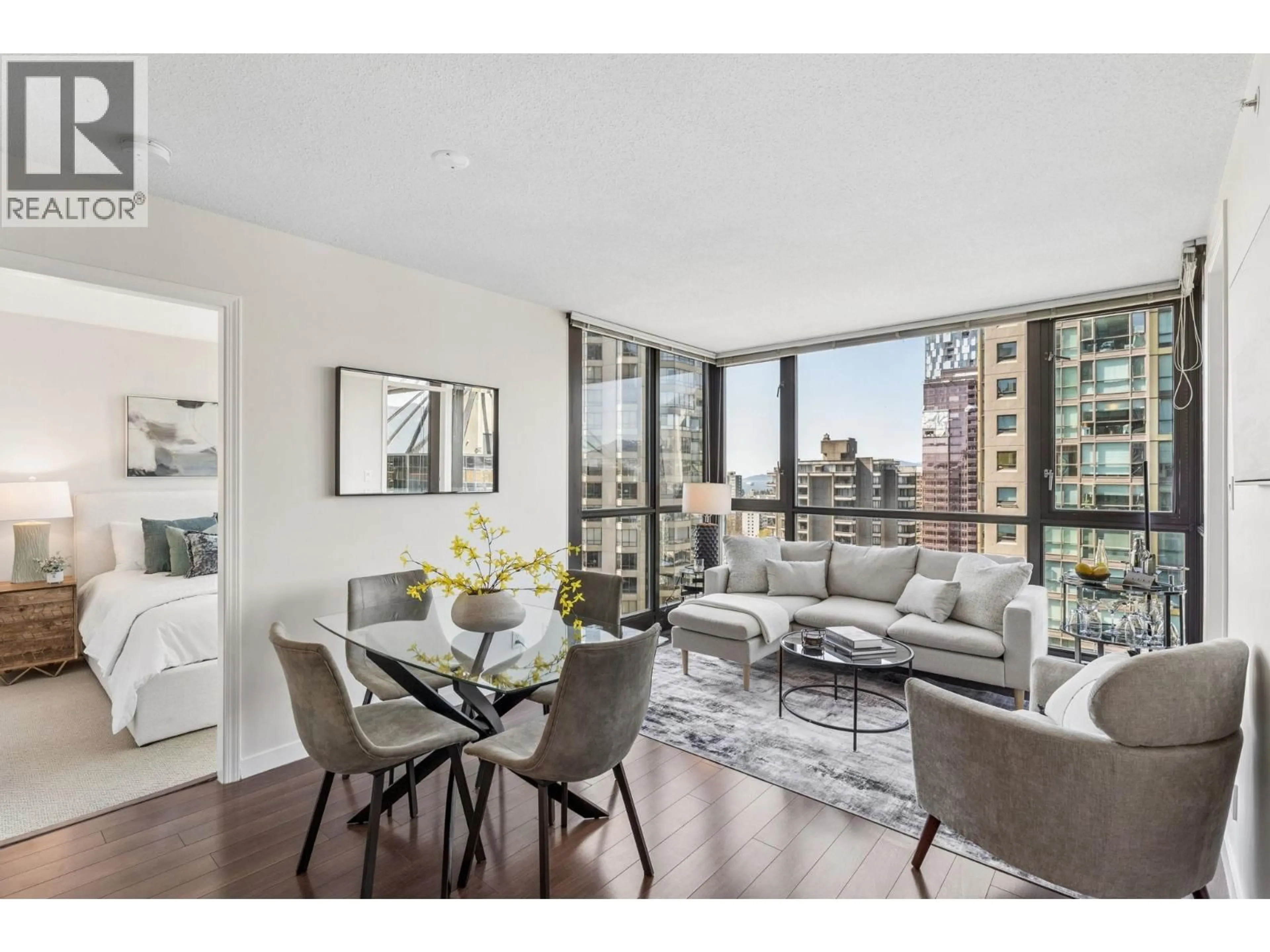 Living room with furniture, unknown for 1907 - 1331 ALBERNI STREET, Vancouver British Columbia V6E4S1