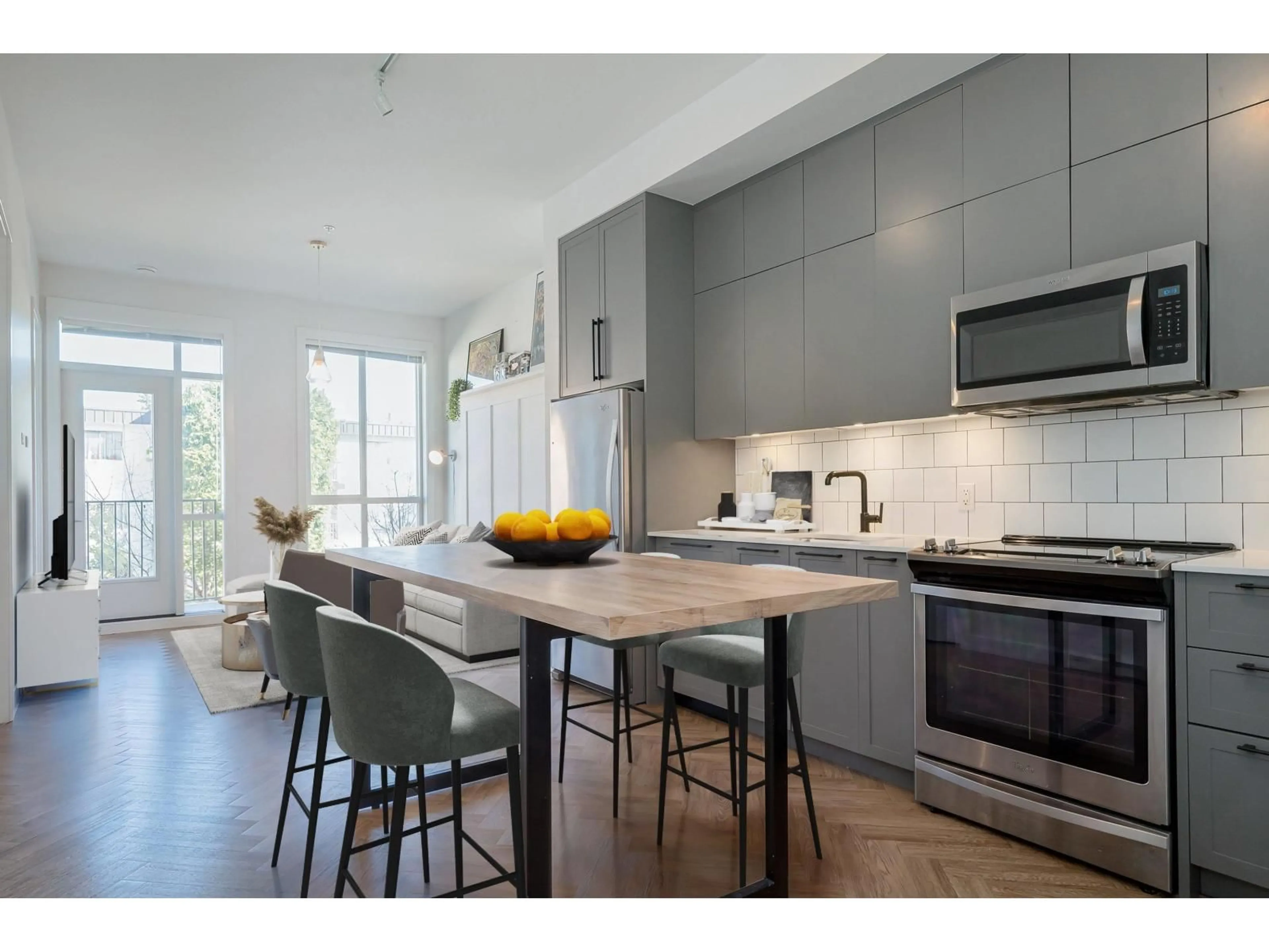 Open concept kitchen, unknown for 214 - 10168 149 STREET, Surrey British Columbia V3R0E9