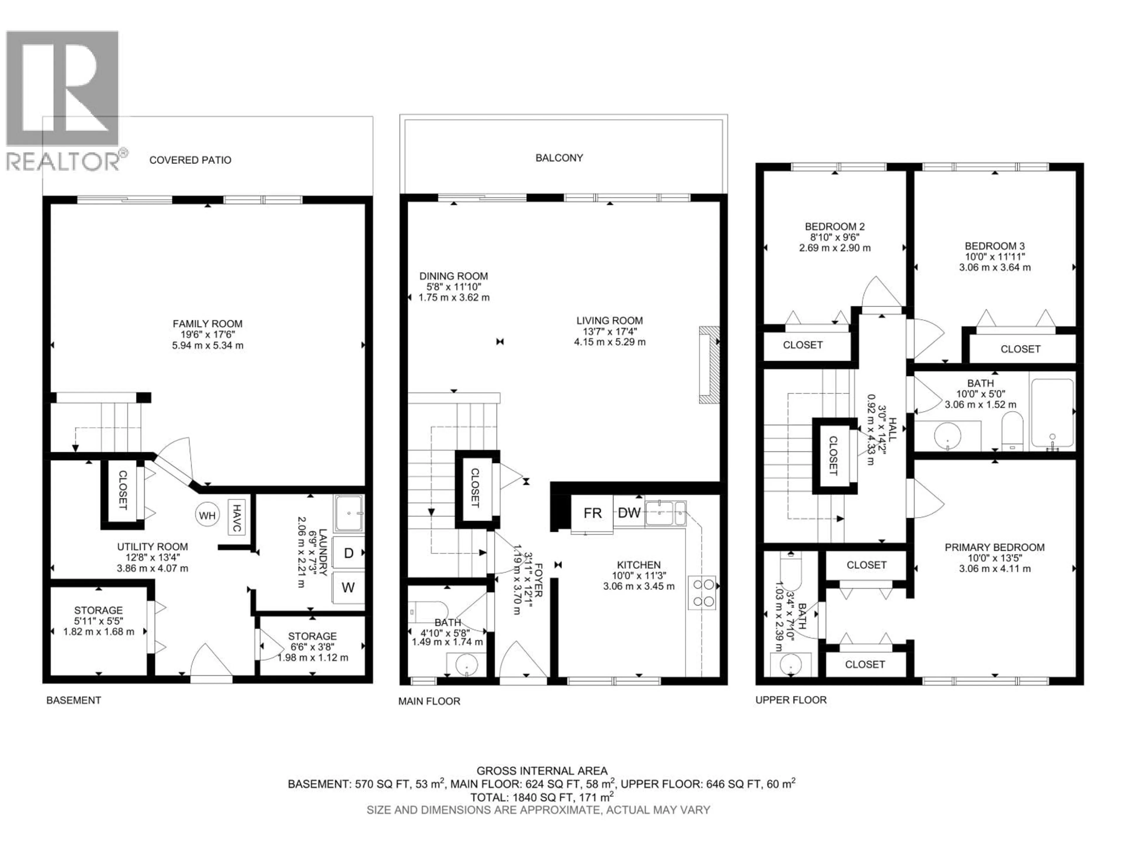 Floor plan for 7305 CORONADO DRIVE, Burnaby British Columbia V5A1P9