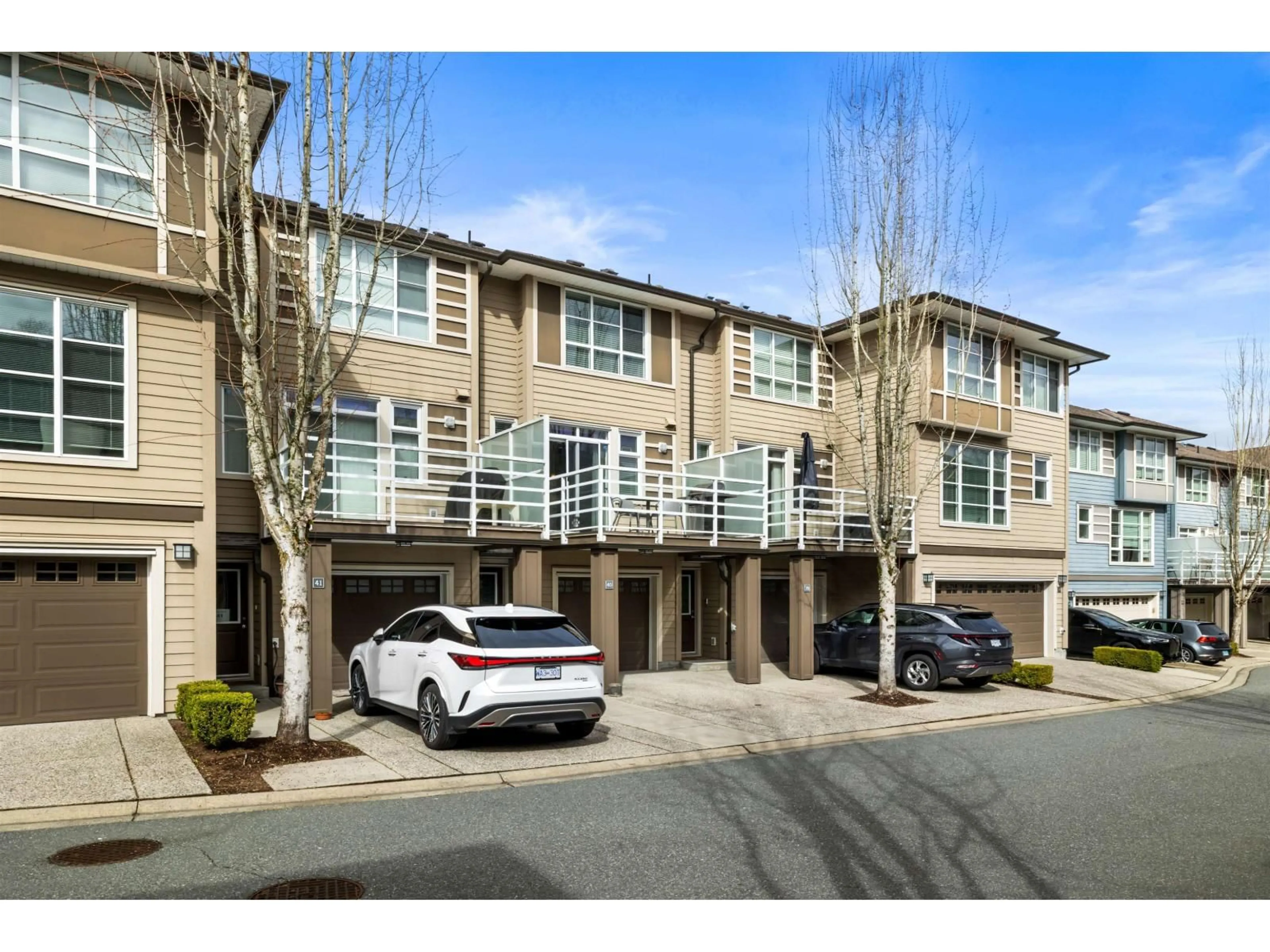 A pic from outside/outdoor area/front of a property/back of a property/a pic from drone, street for 40 - 15405 31 AVENUE, Surrey British Columbia V3Z2W5