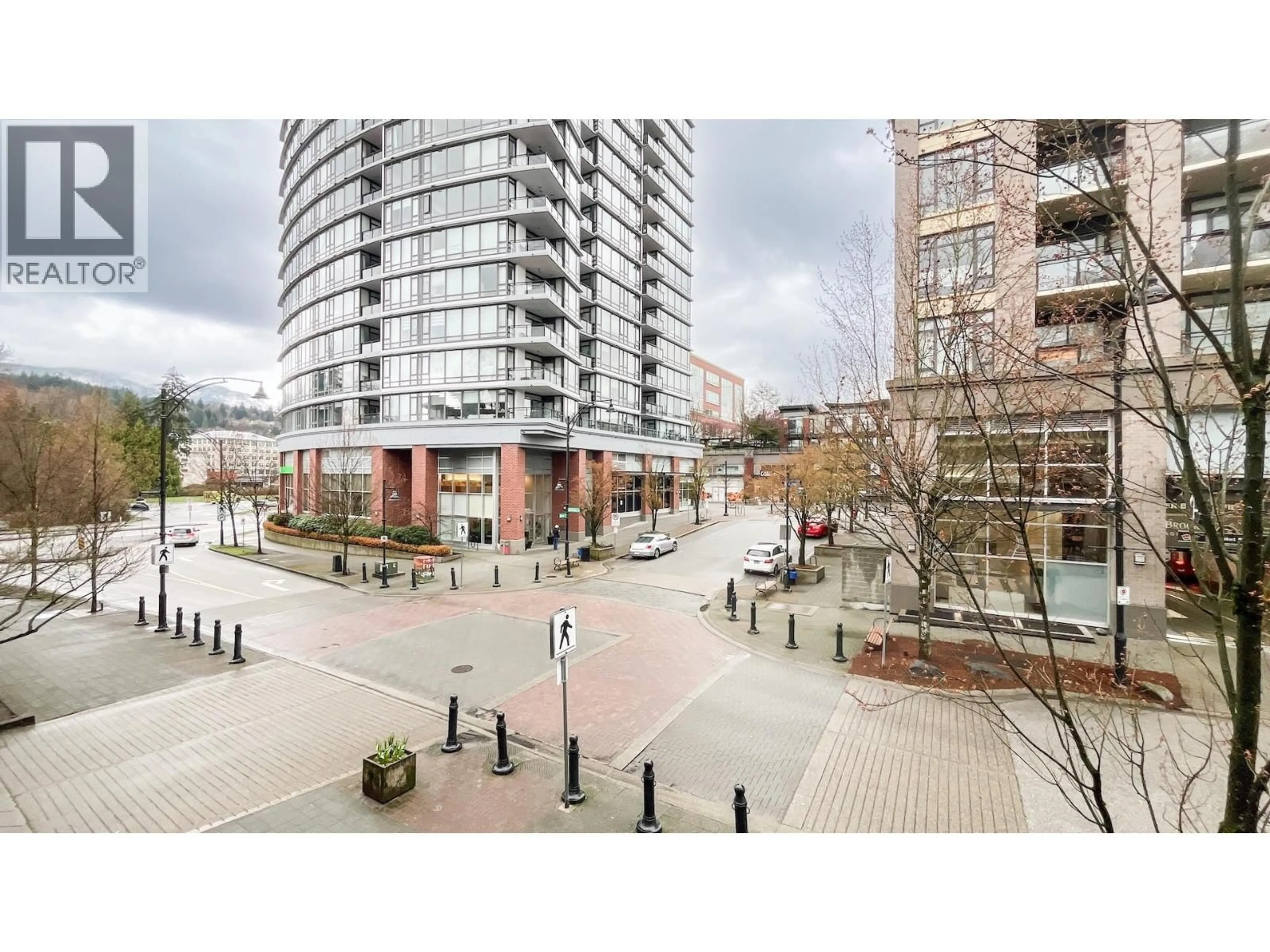 A pic from outside/outdoor area/front of a property/back of a property/a pic from drone, unknown for 217 - 101 MORRISSEY ROAD, Port Moody British Columbia V3H0E6