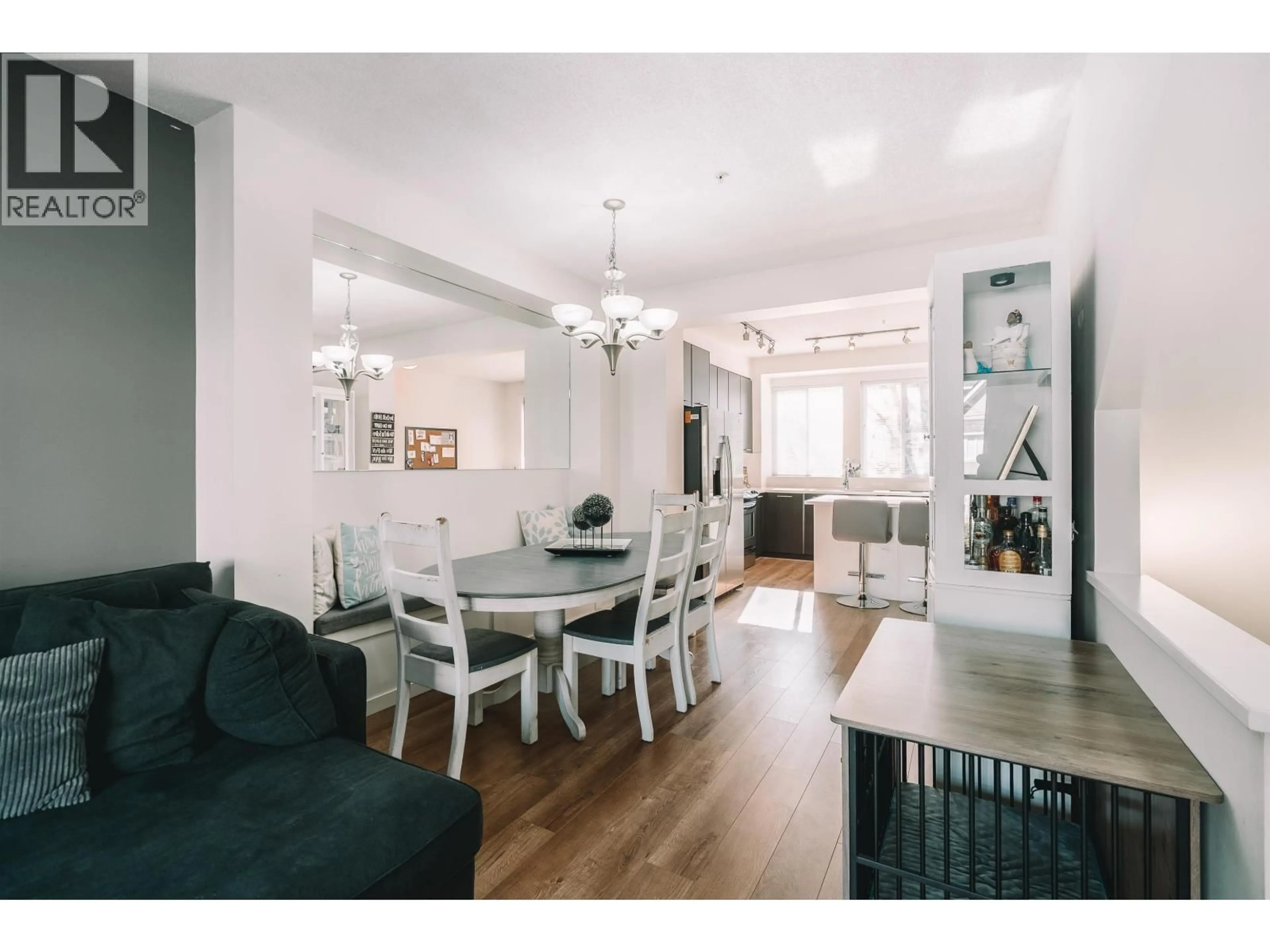 Dining room, wood/laminate floor for 136 - 2418 AVON PLACE, Port Coquitlam British Columbia V3B0C7