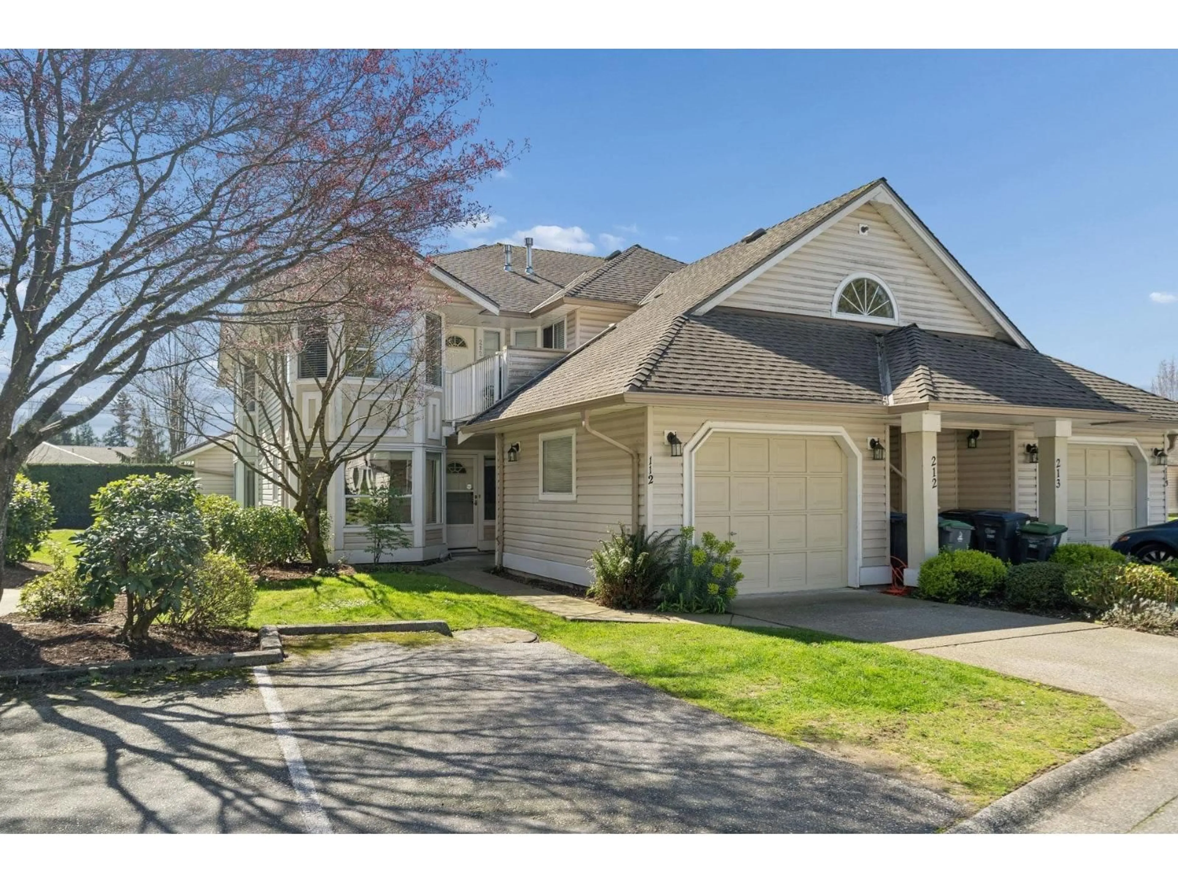 Home with vinyl exterior material, street for 112 - 16031 82 AVENUE, Surrey British Columbia V4N0N4