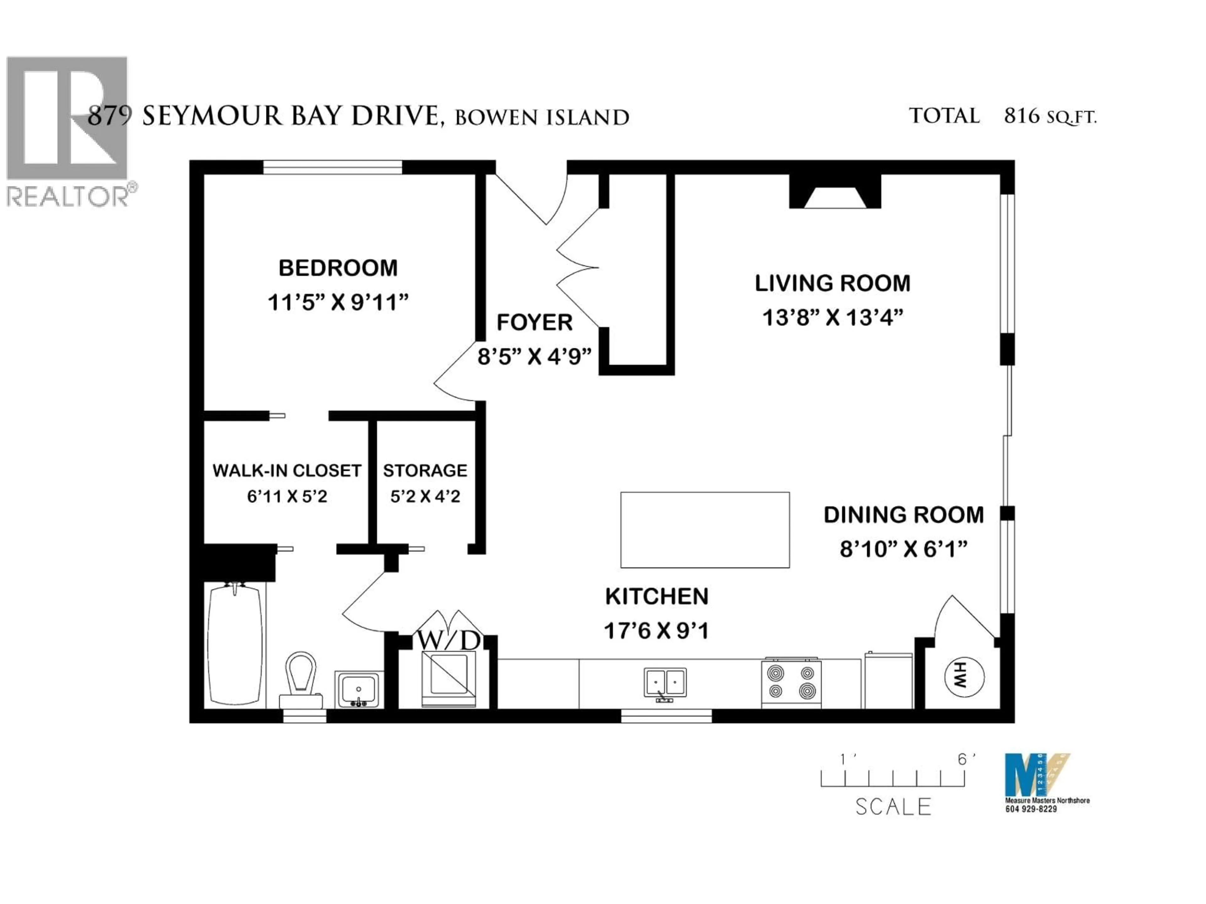 Floor plan for 879 SEYMOUR BAY DRIVE, Bowen Island British Columbia V0N1G1
