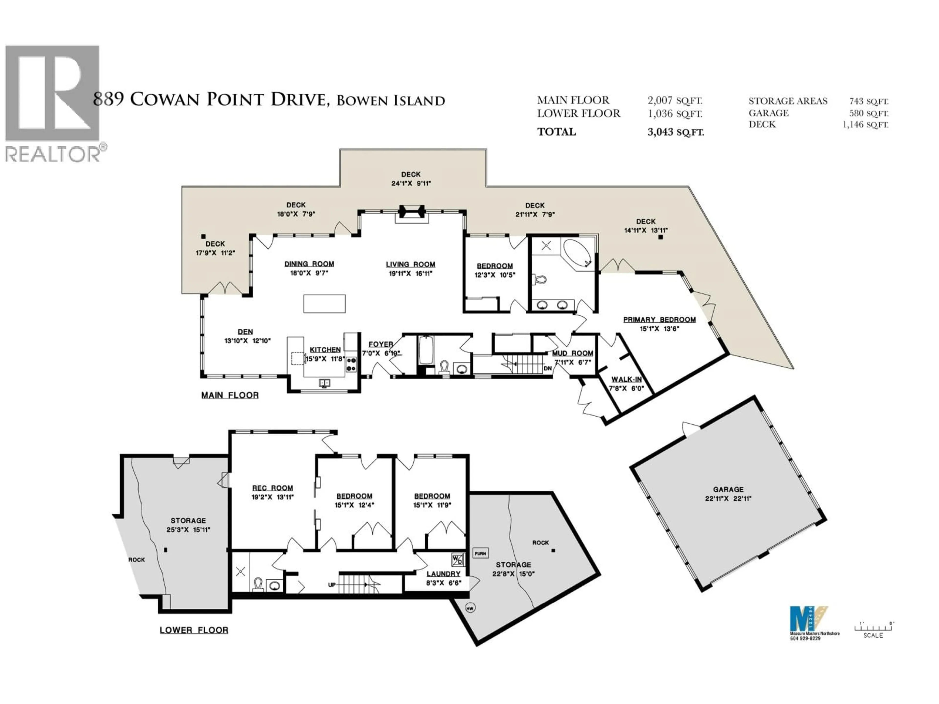 Floor plan for 889 COWAN POINT DRIVE, Bowen Island British Columbia V0N1G2