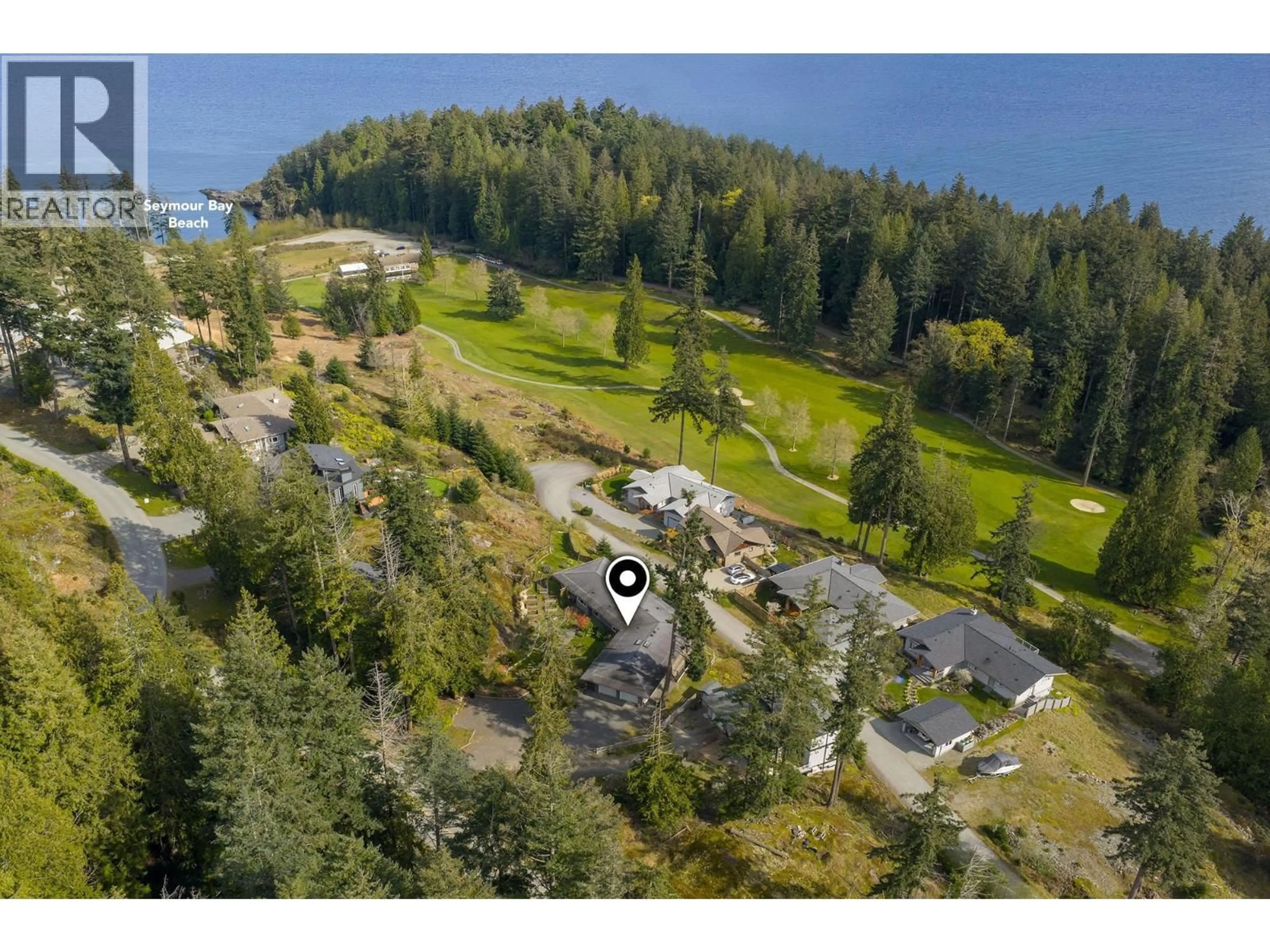 A pic from outside/outdoor area/front of a property/back of a property/a pic from drone, water/lake/river/ocean view for 889 COWAN POINT DRIVE, Bowen Island British Columbia V0N1G2