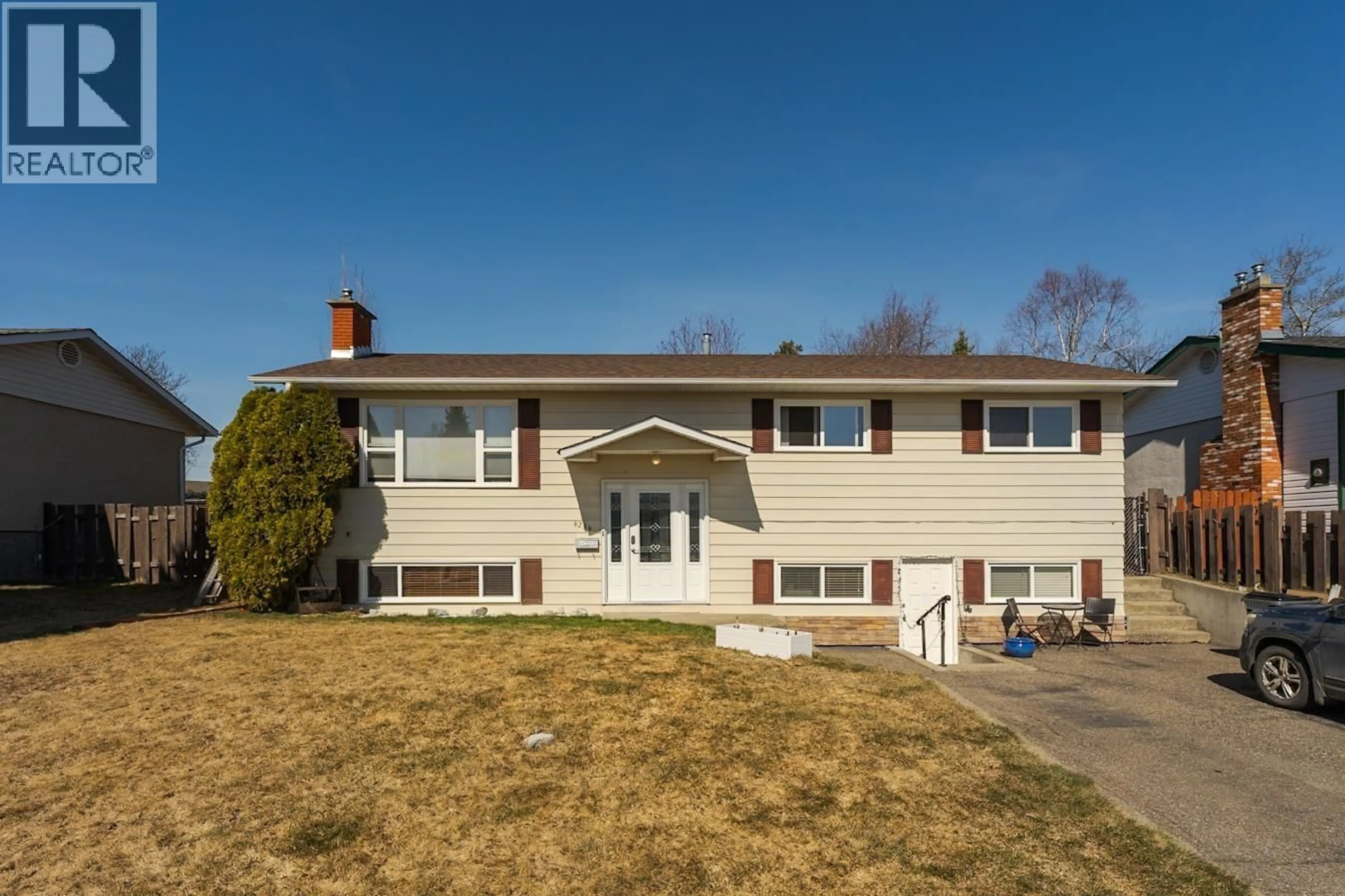 Home with vinyl exterior material, street for 4234 TRAPPER AVENUE, Prince George British Columbia V2M5N1