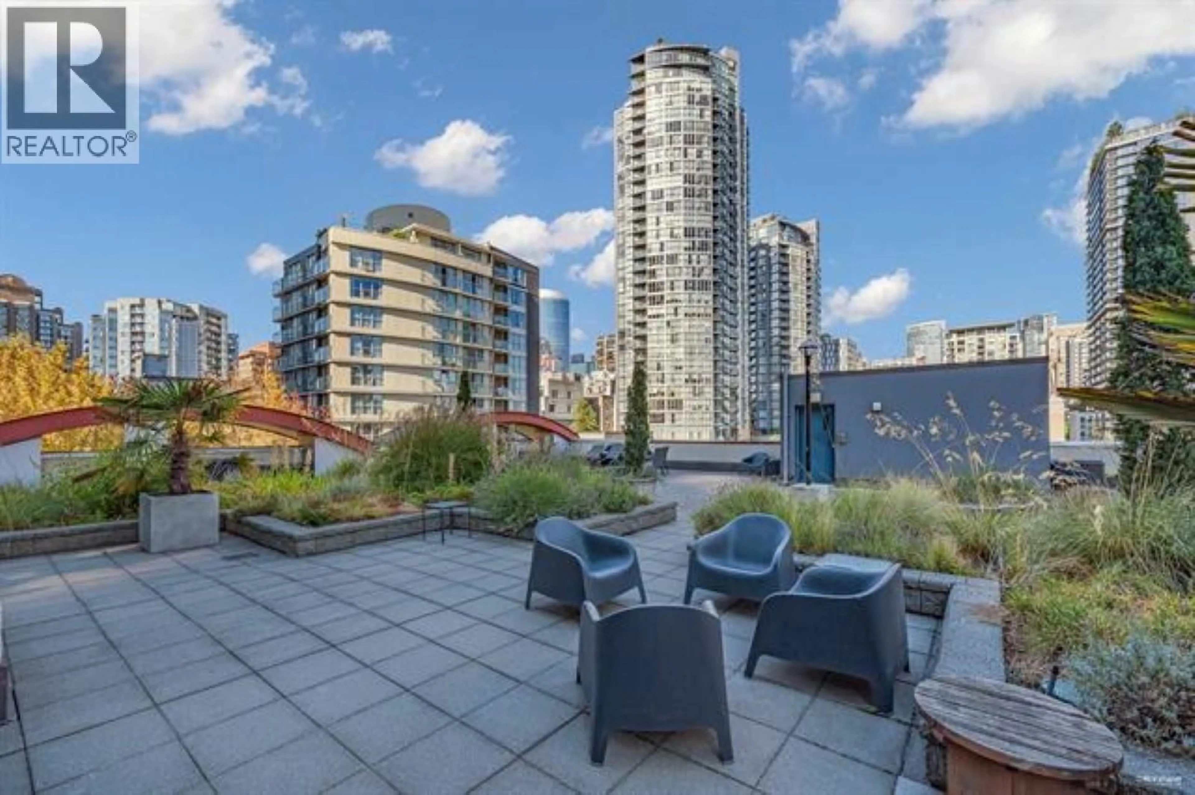 Patio, city buildings view from balcony for 1010 - 1238 SEYMOUR STREET, Vancouver British Columbia V6B3N9