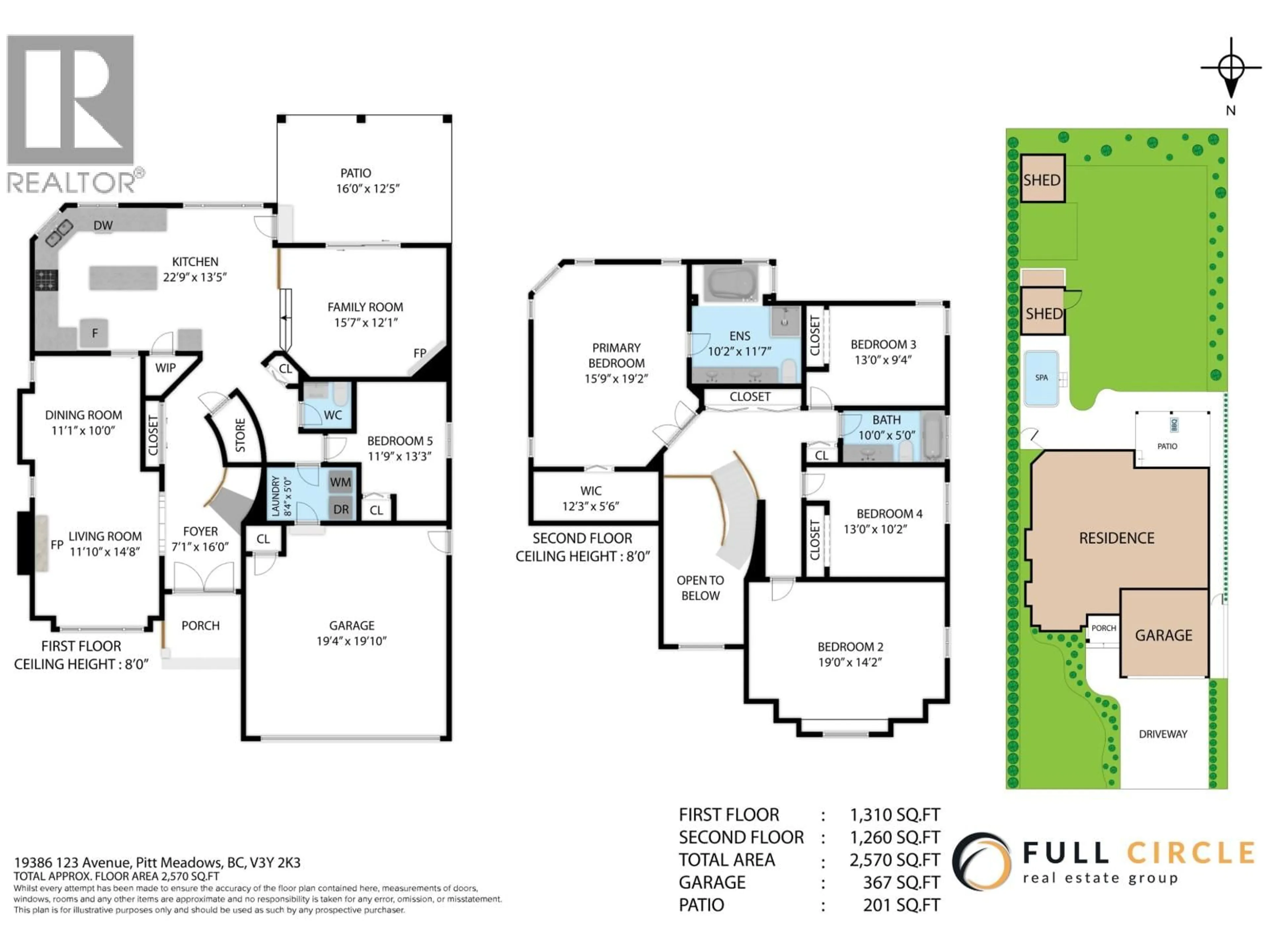Floor plan for 19386 123 AVENUE, Pitt Meadows British Columbia V3Y2K3
