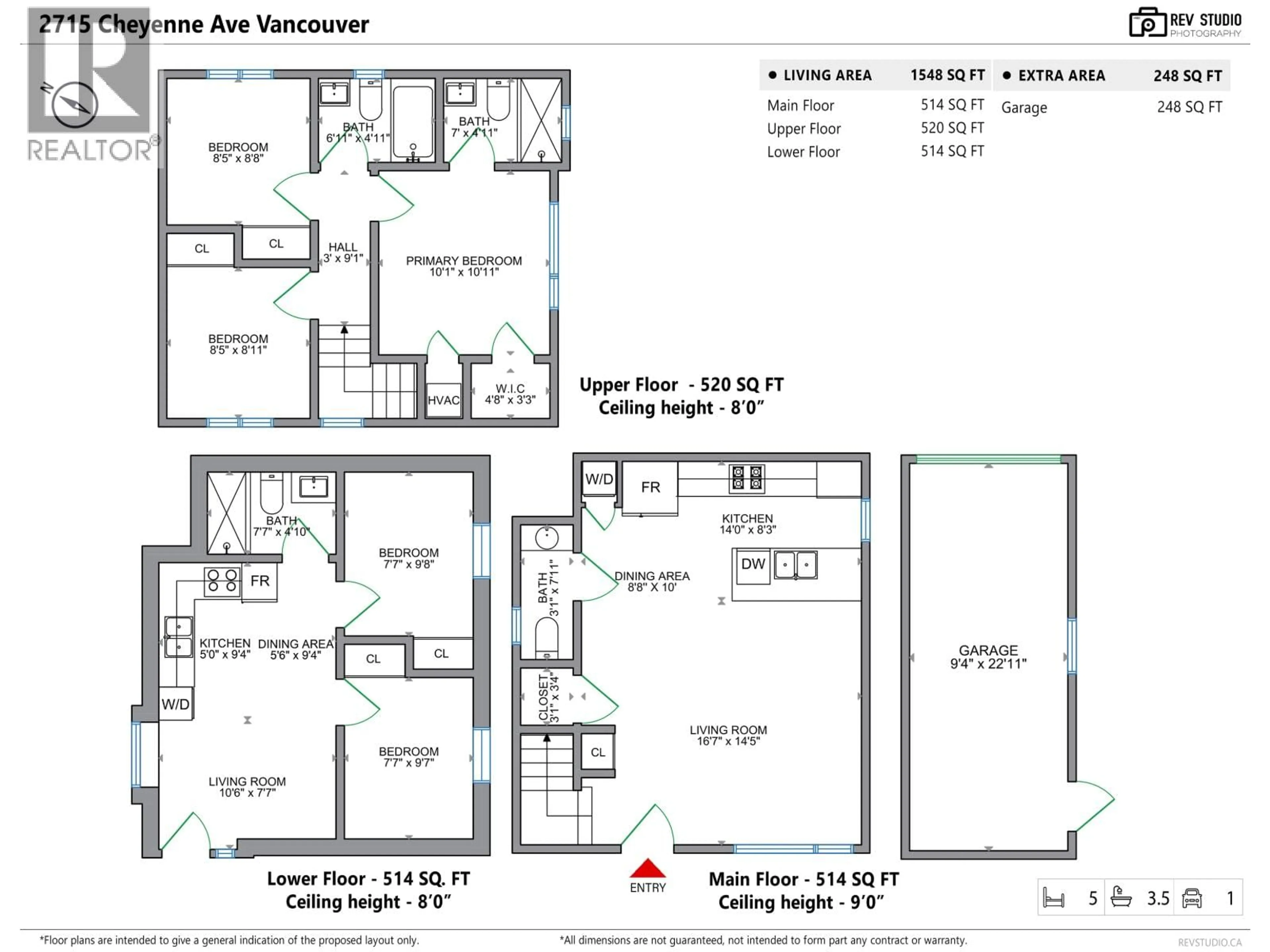 Floor plan for 2715 CHEYENNE AVENUE, Vancouver British Columbia V5R4R5