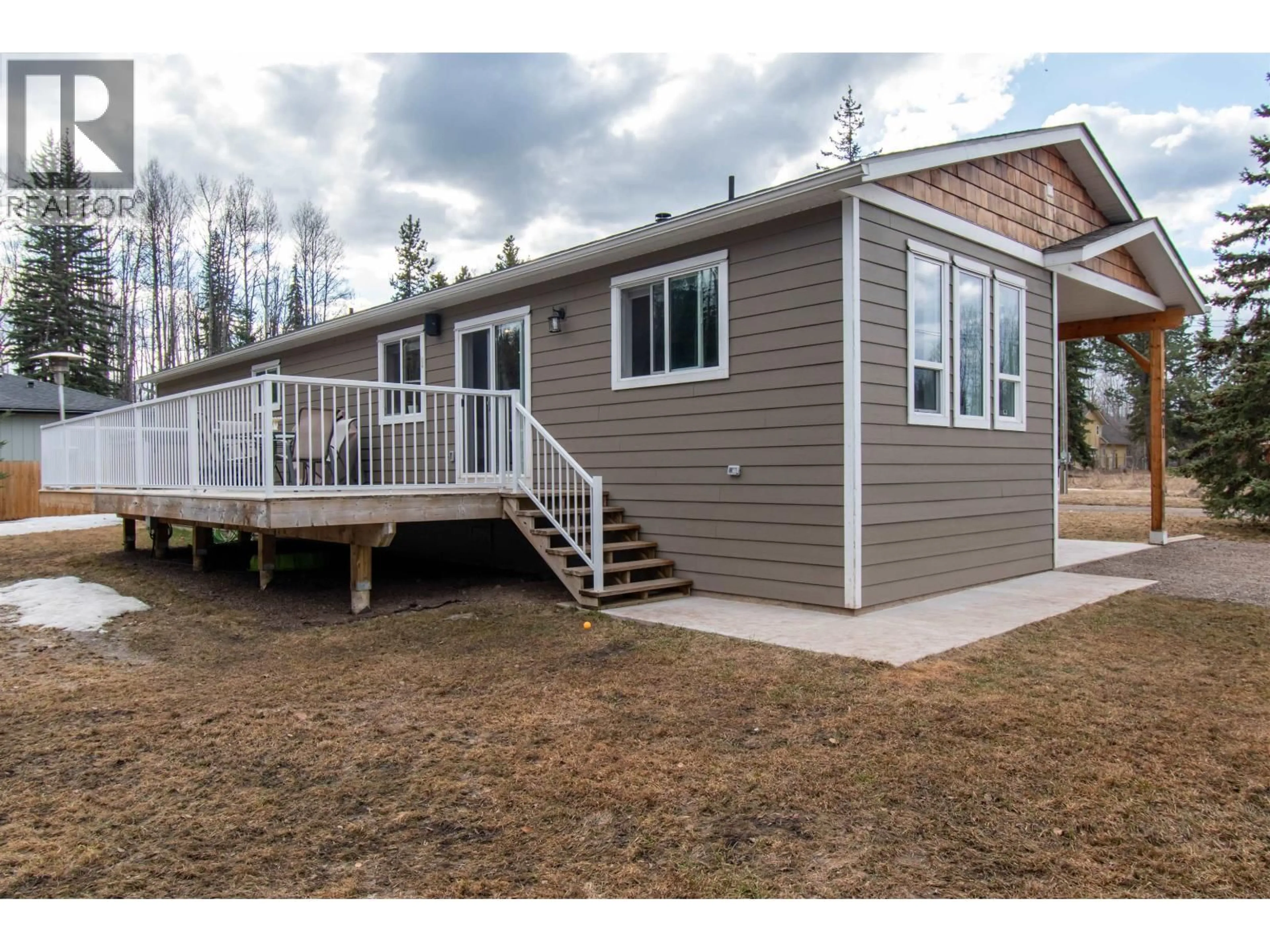 Home with vinyl exterior material, water/lake/river/ocean view for 1201 FIR STREET, Telkwa British Columbia V0J2X0