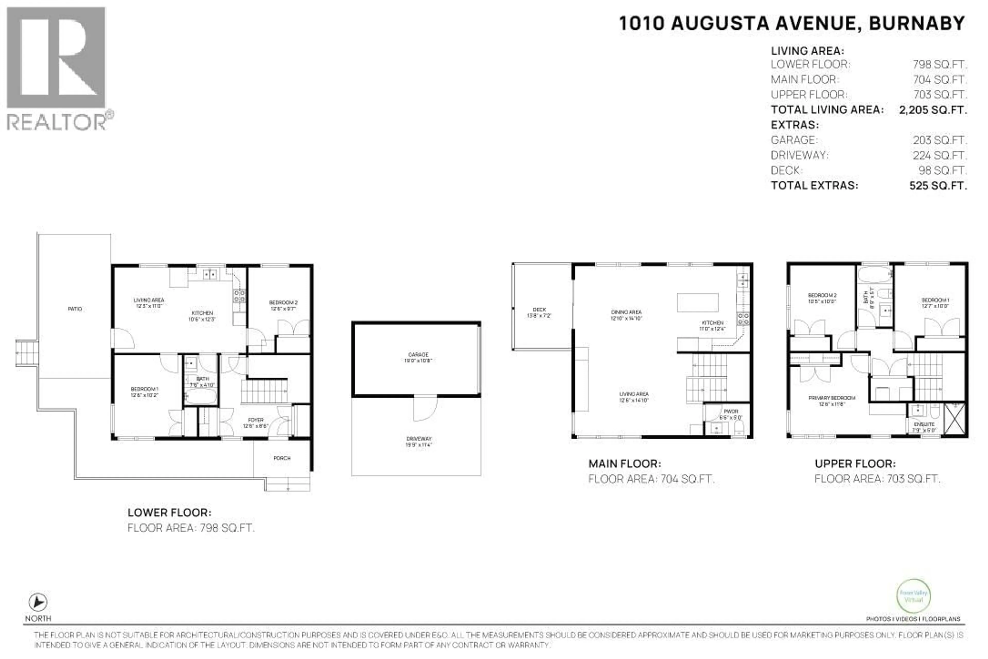 Floor plan for 1010 AUGUSTA AVENUE, Burnaby British Columbia V5A2V4