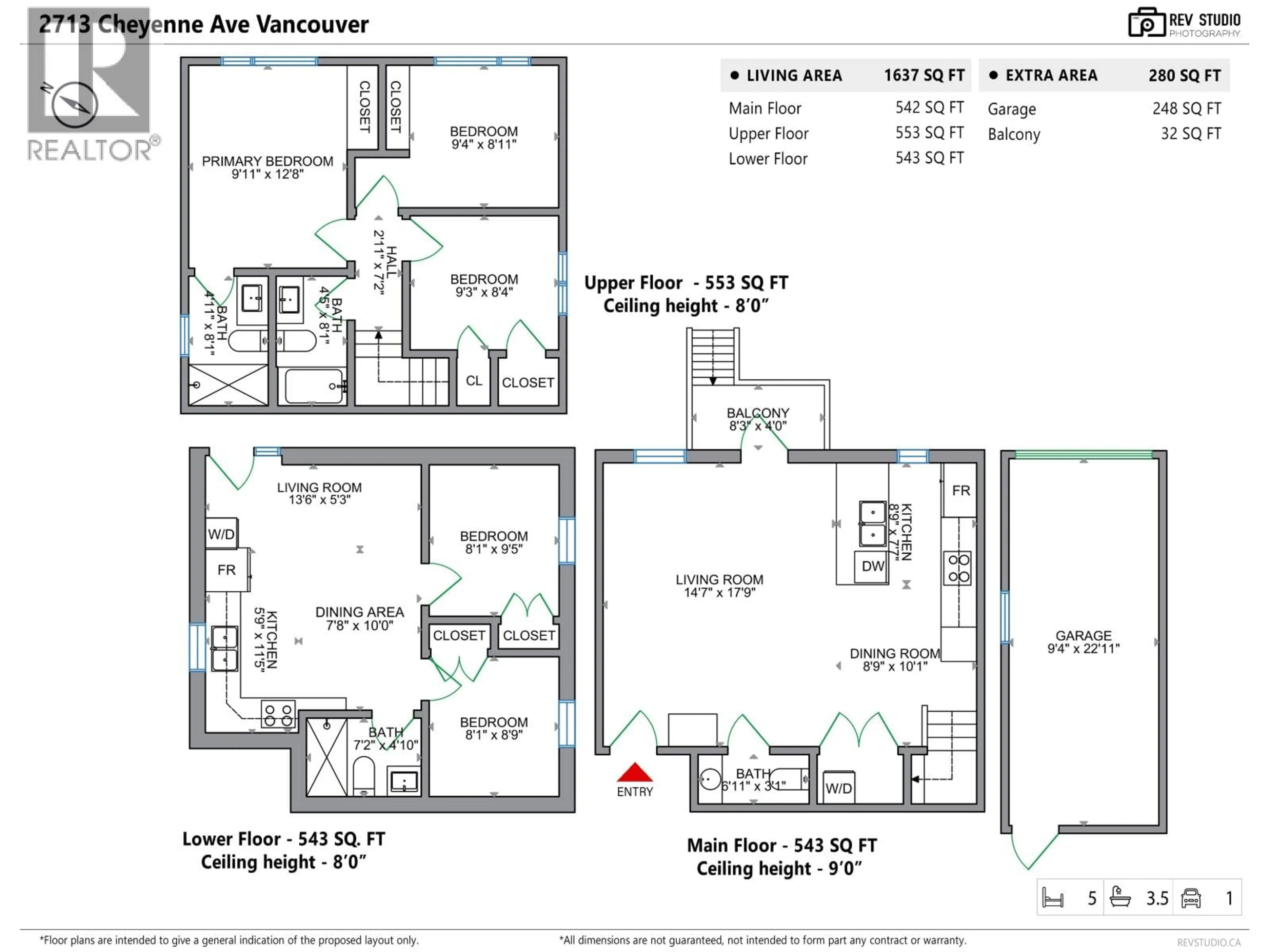 Floor plan for 2713 CHEYENNE AVENUE, Vancouver British Columbia V5R4R5