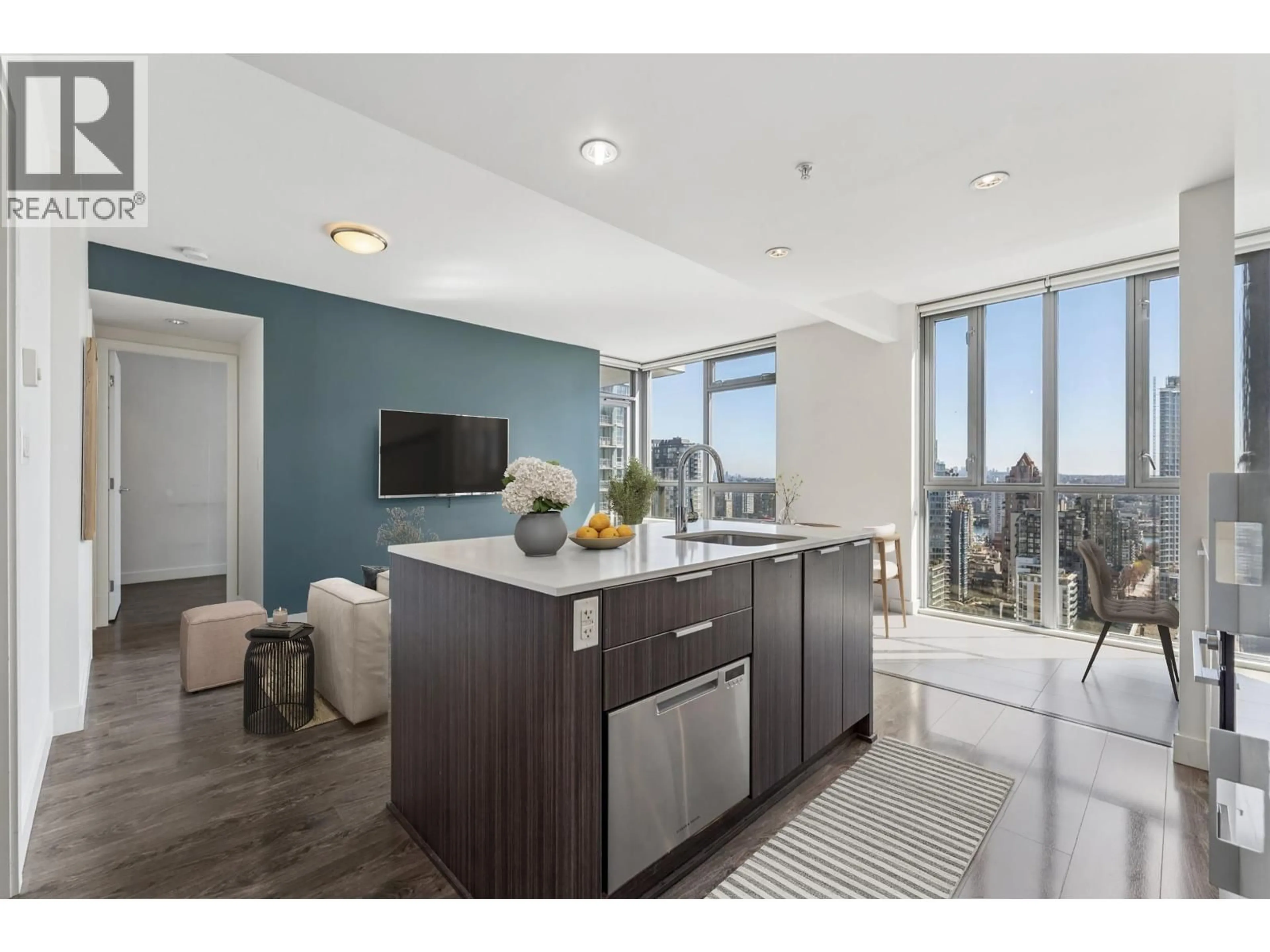 Open concept kitchen, unknown for 2506 - 1308 HORNBY STREET, Vancouver British Columbia V6Z0C5