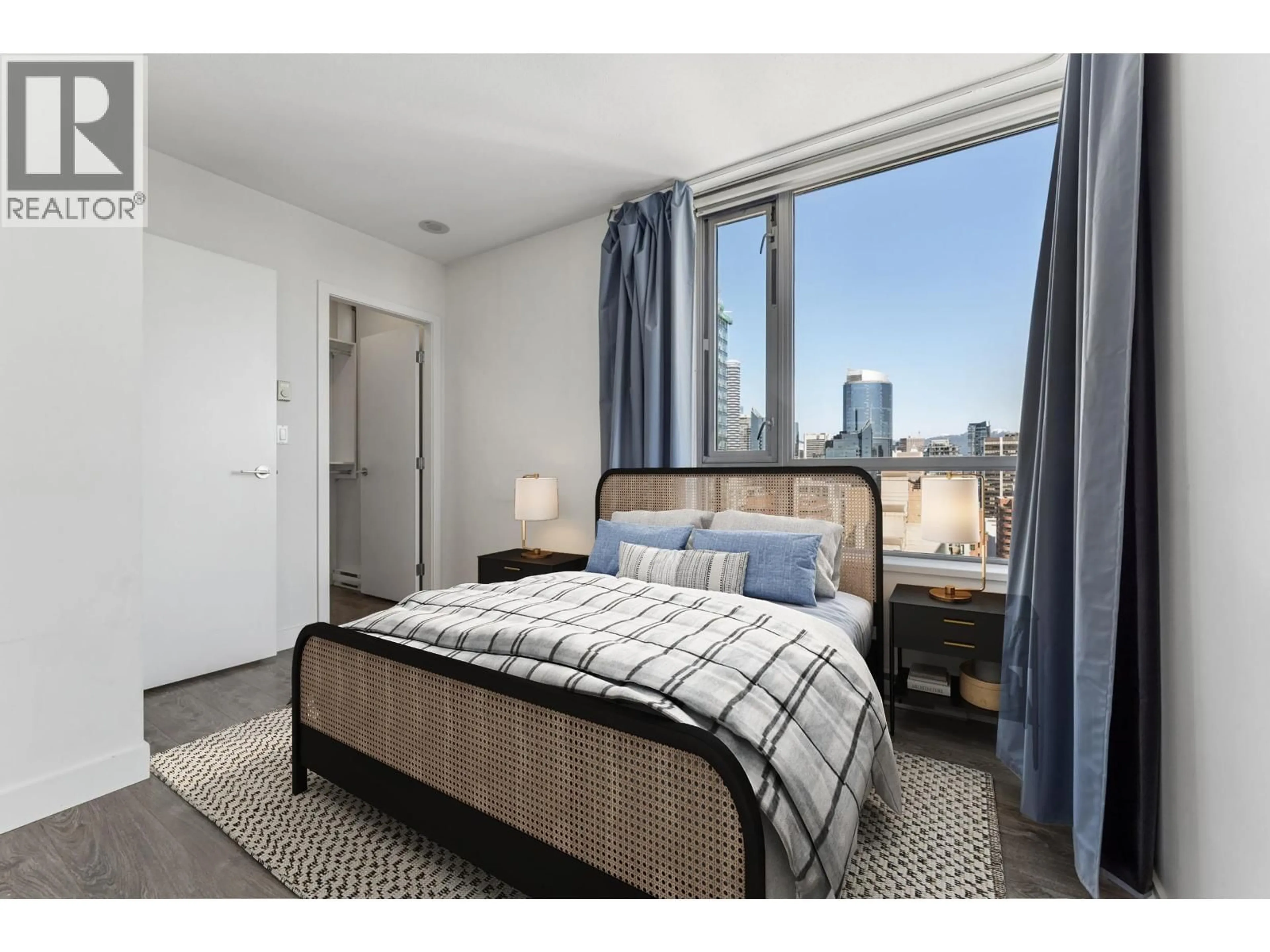 Bedroom with bed, unknown for 2506 - 1308 HORNBY STREET, Vancouver British Columbia V6Z0C5