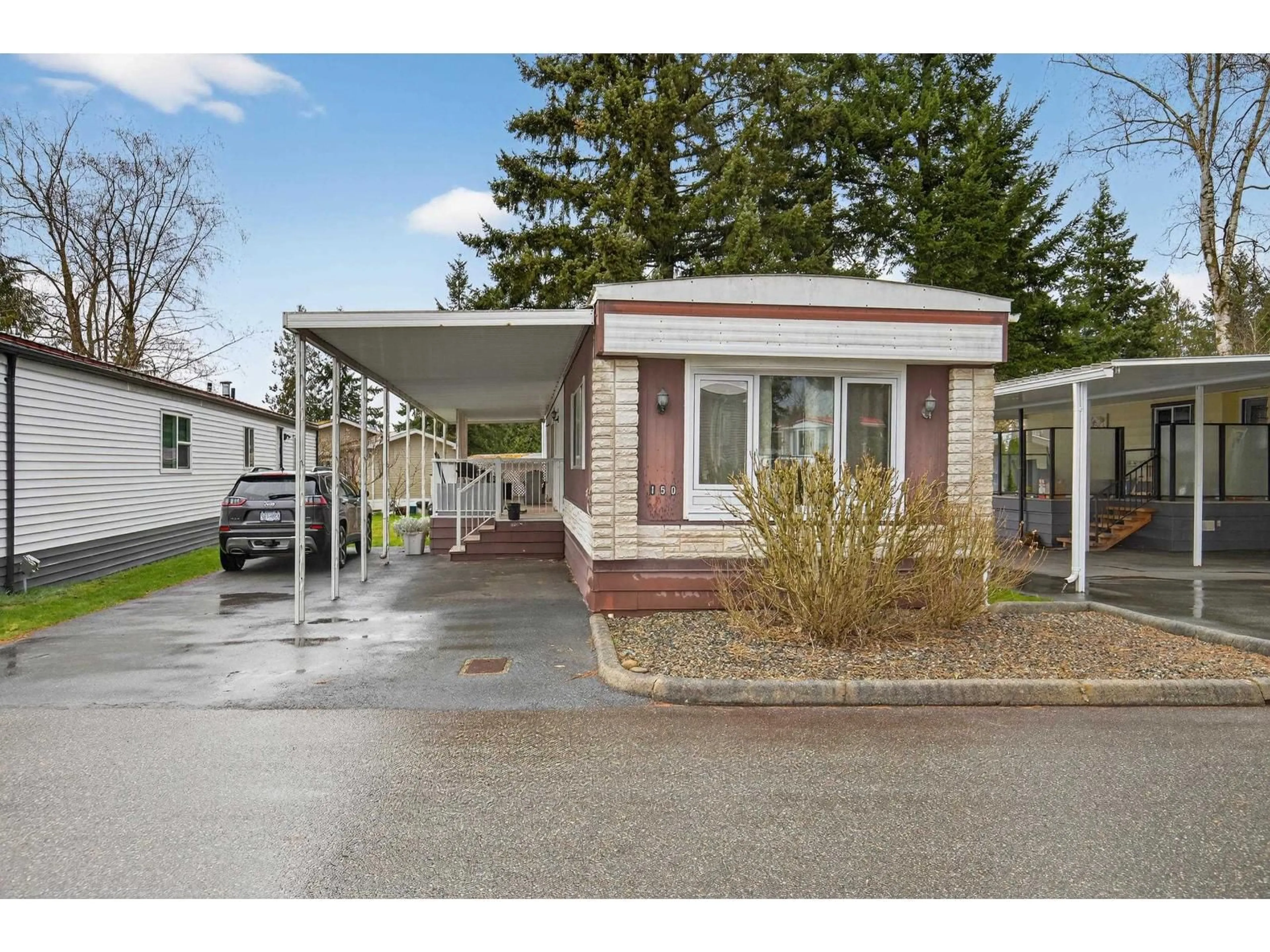 Home with vinyl exterior material, street for 150 - 3665 244 STREET, Langley British Columbia V2Z1N1