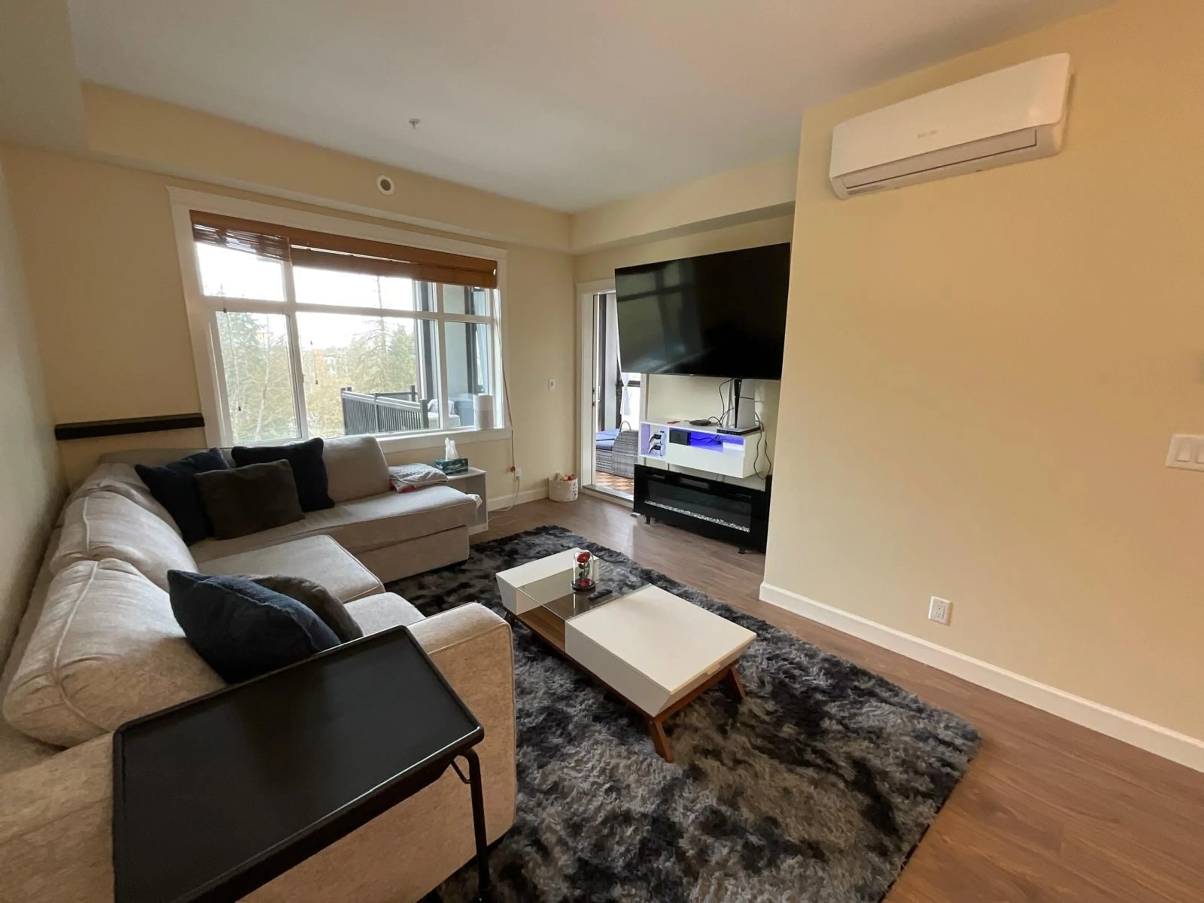 Living room with furniture, unknown for 401 - 8558 202B STREET, Langley British Columbia V2Y3L4