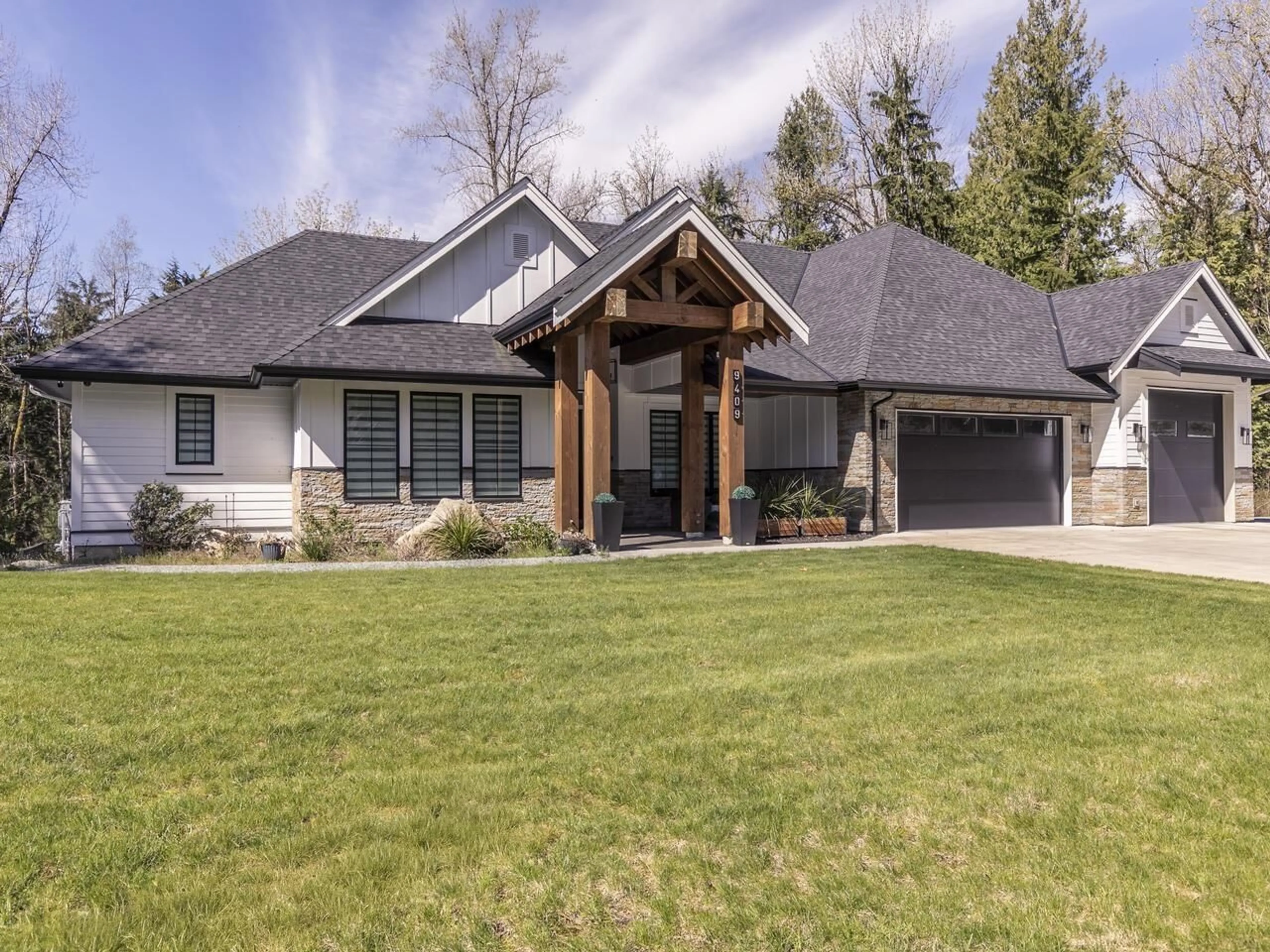 Home with brick exterior material, mountain view for 9409 ERICKSON STREET, Mission British Columbia V2V7C8