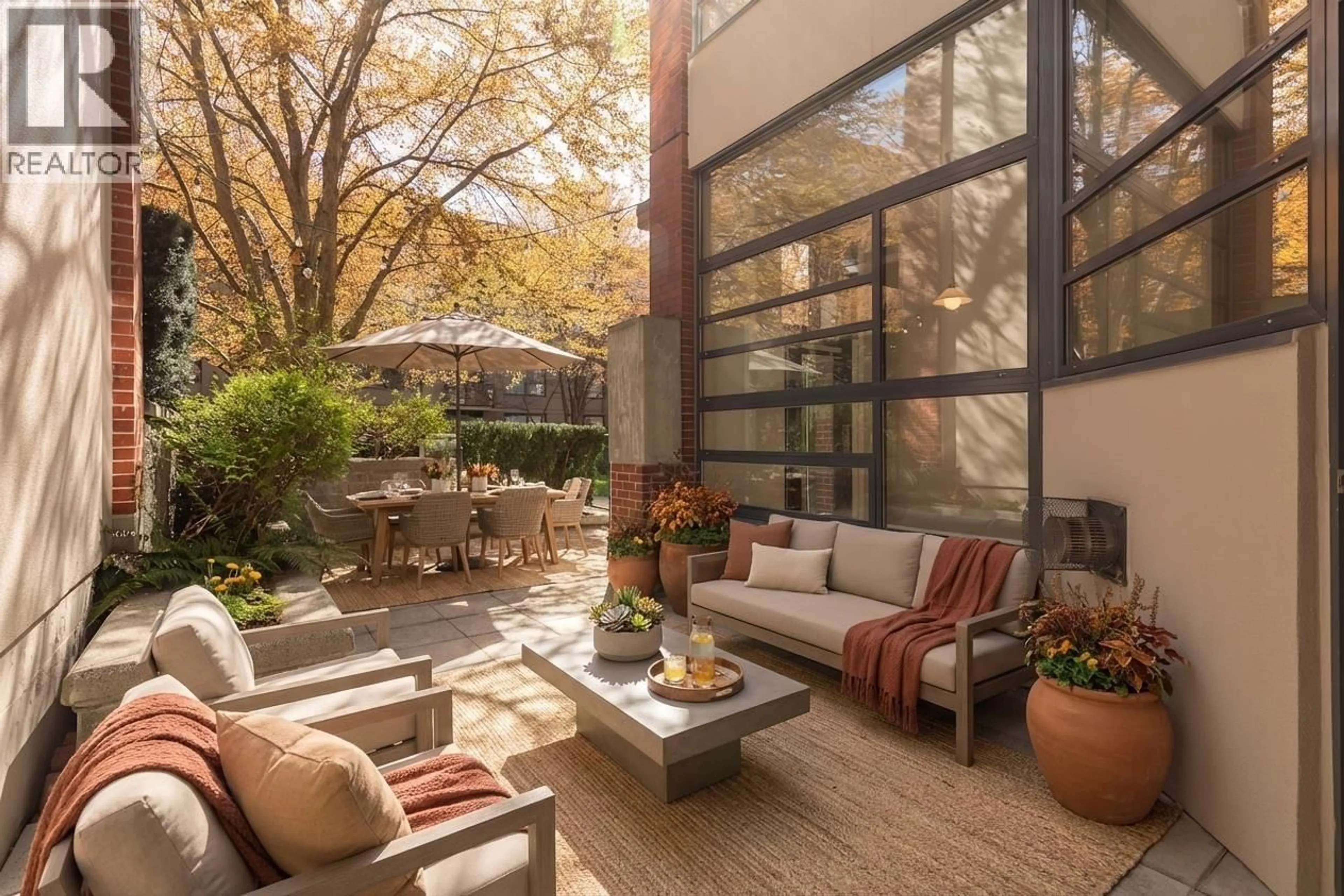 Patio, street for 102 - 2228 MARSTRAND AVENUE, Vancouver British Columbia V6K4T1