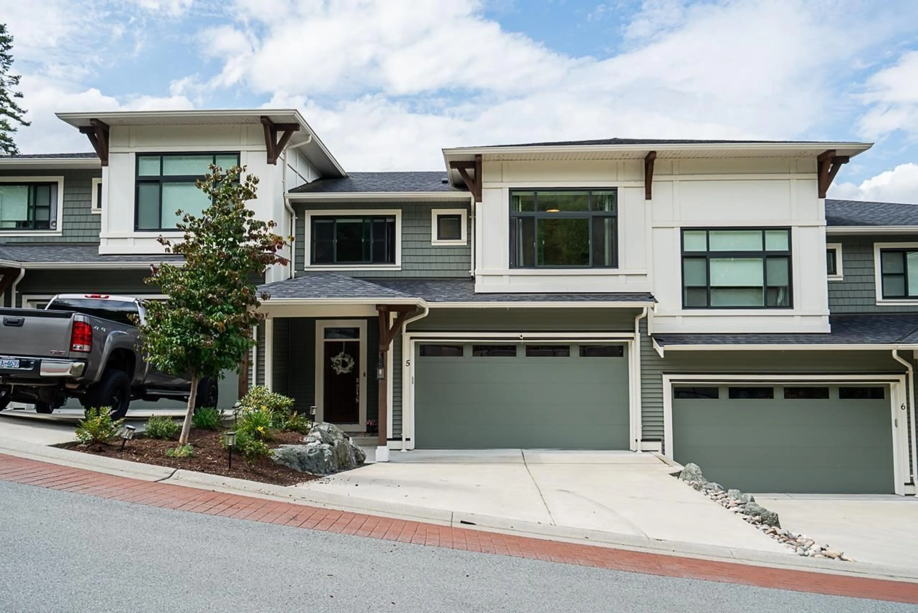 Home with brick exterior material, street for 5 - 43575 CHILLIWACK MOUNTAIN ROAD, Chilliwack British Columbia V2R6B9