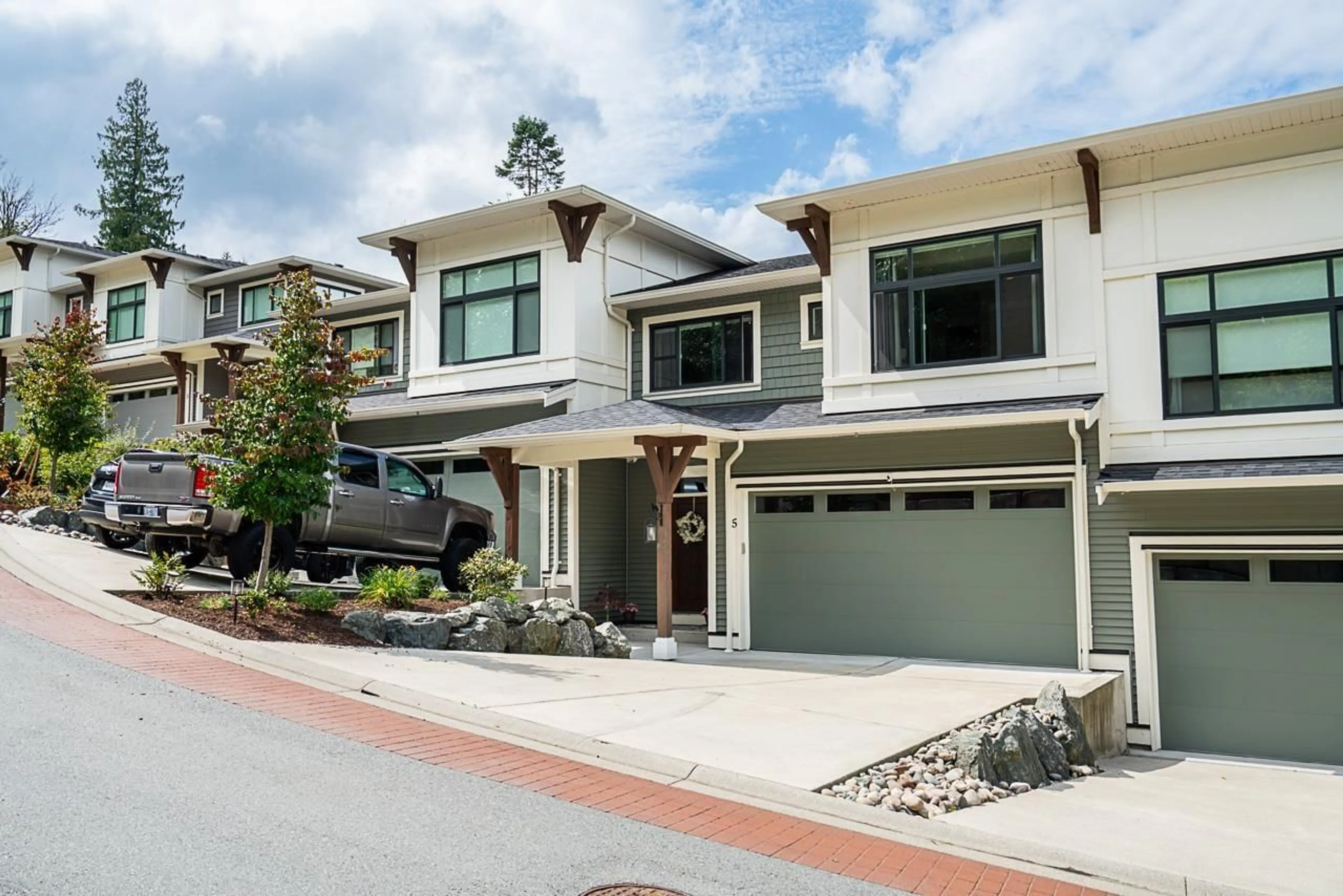 Home with brick exterior material, street for 5 - 43575 CHILLIWACK MOUNTAIN ROAD, Chilliwack British Columbia V2R6B9