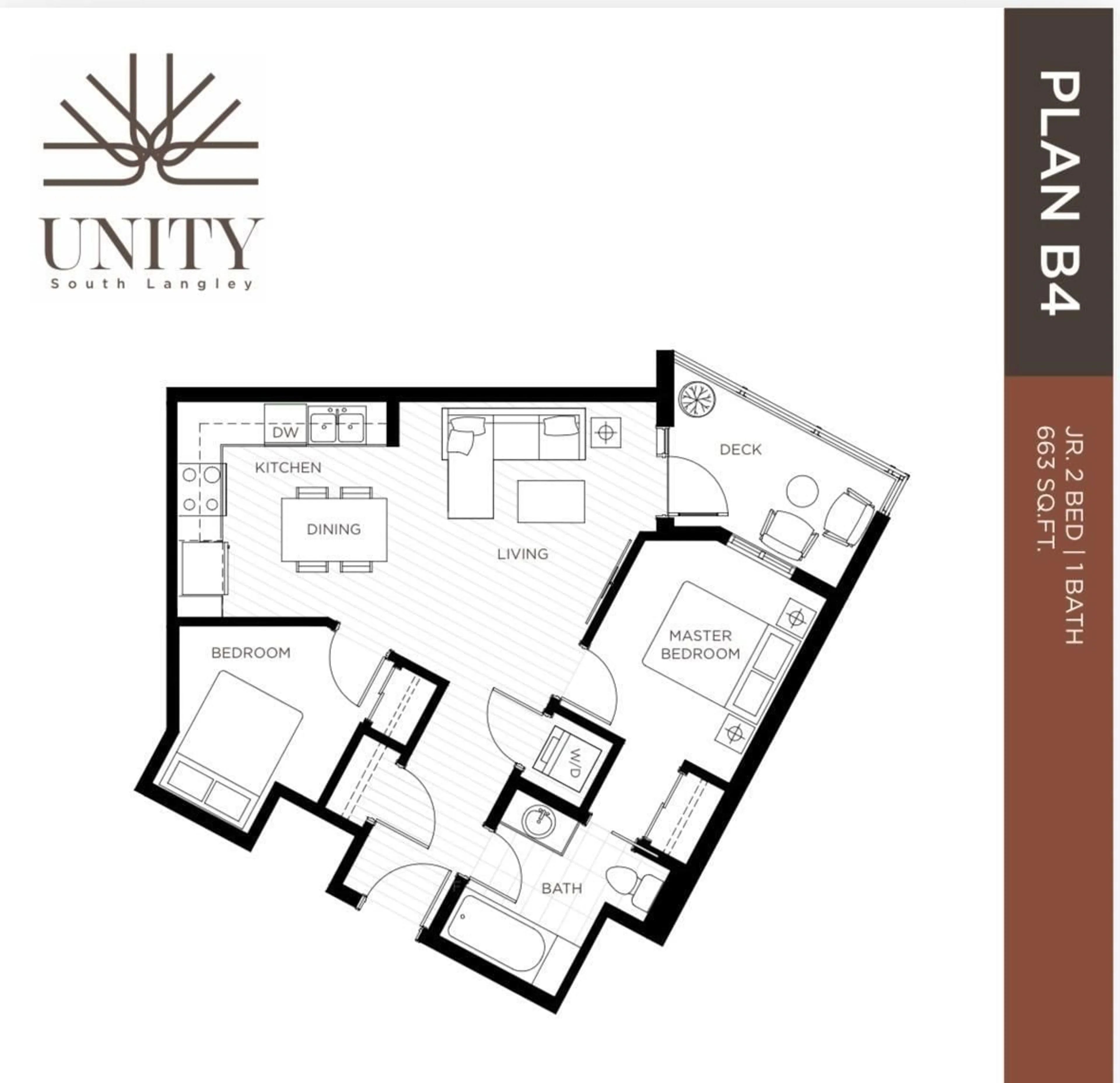 Floor plan for 622 - 20769 FRASER HIGHWAY, Langley British Columbia V3A4S9