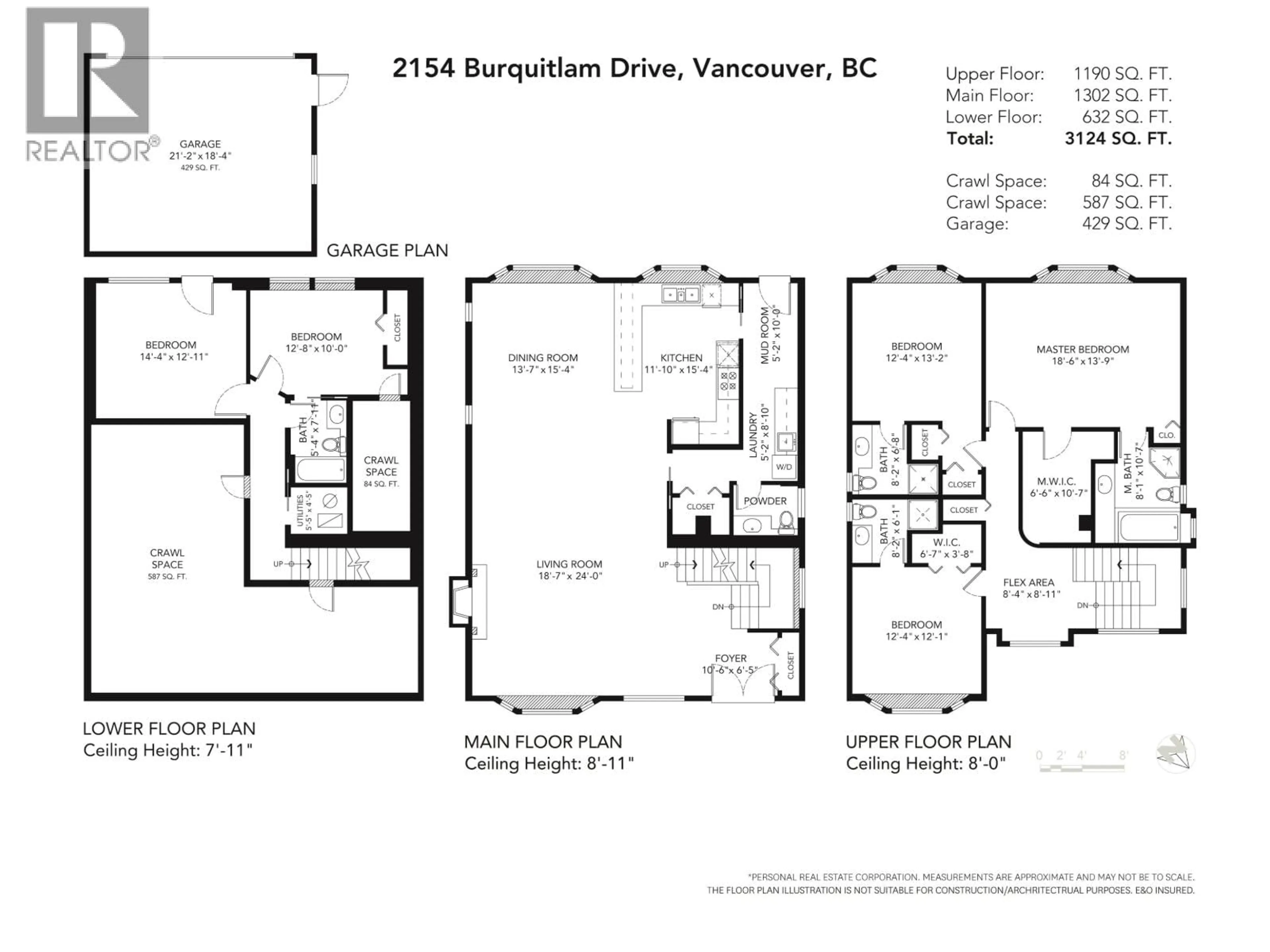 Floor plan for 2154 BURQUITLAM DRIVE, Vancouver British Columbia V5P2P1