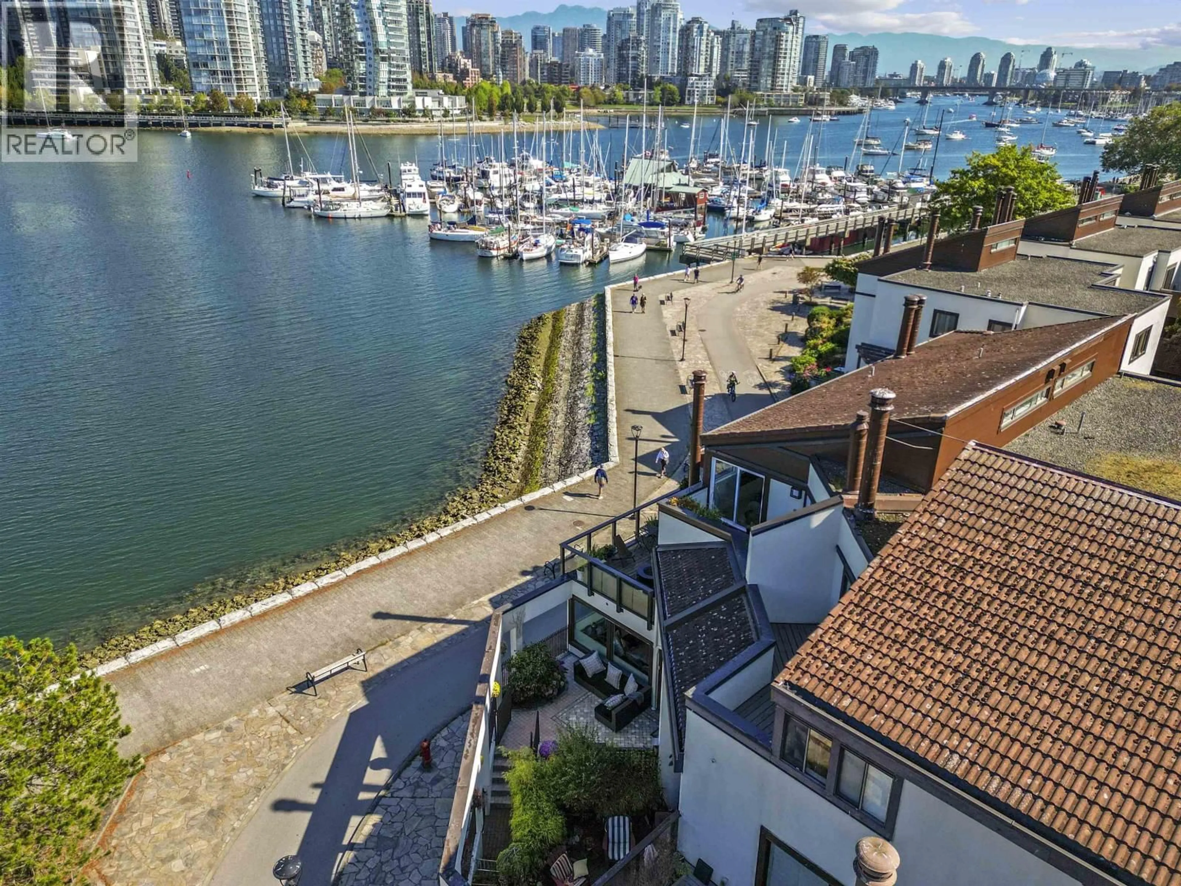 A pic from outside/outdoor area/front of a property/back of a property/a pic from drone, water/lake/river/ocean view for 1130 IRONWORK PASSAGE, Vancouver British Columbia V6H3P1
