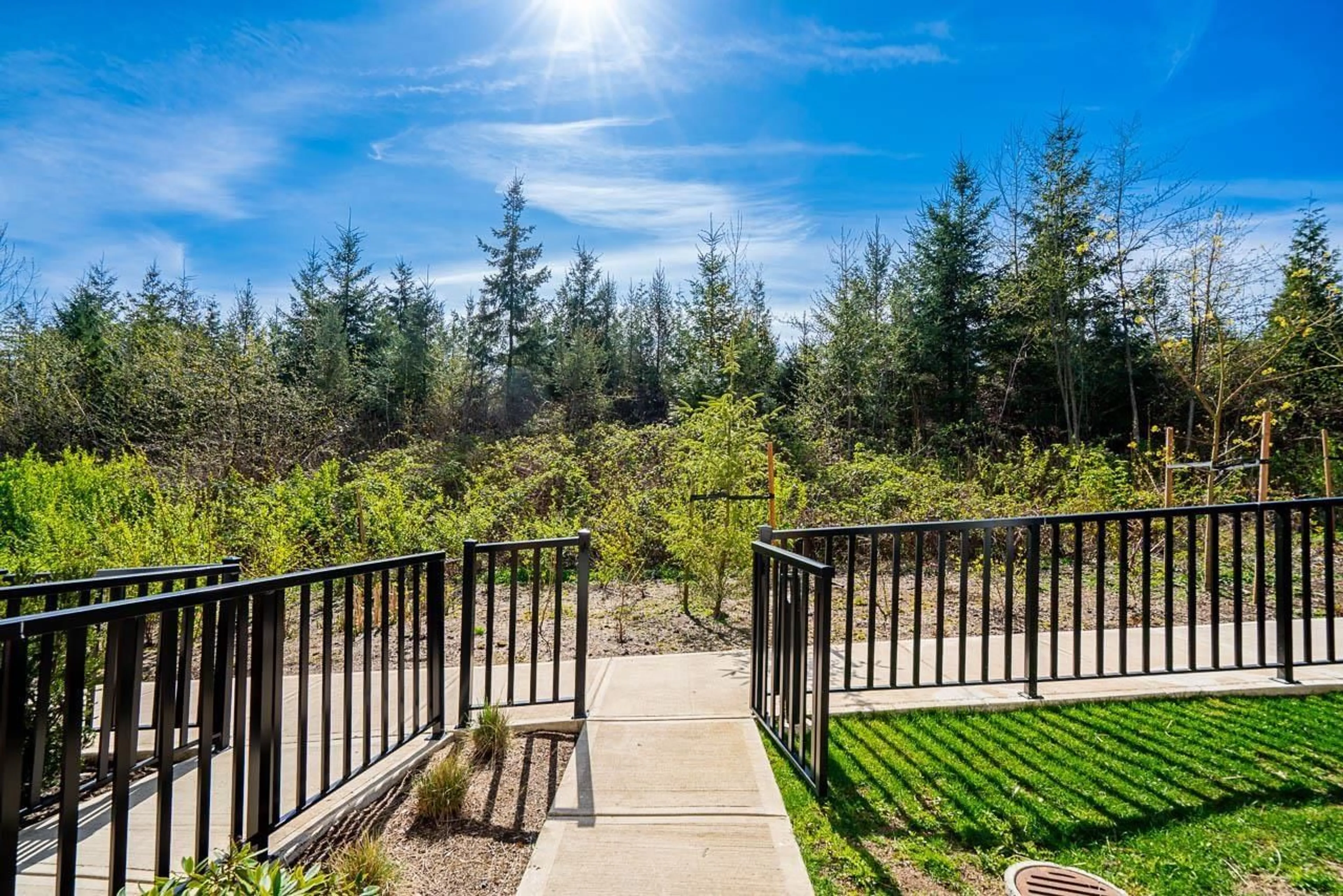 Patio, forest/trees view for 28 - 17538 100 AVENUE, Surrey British Columbia V4N6X3