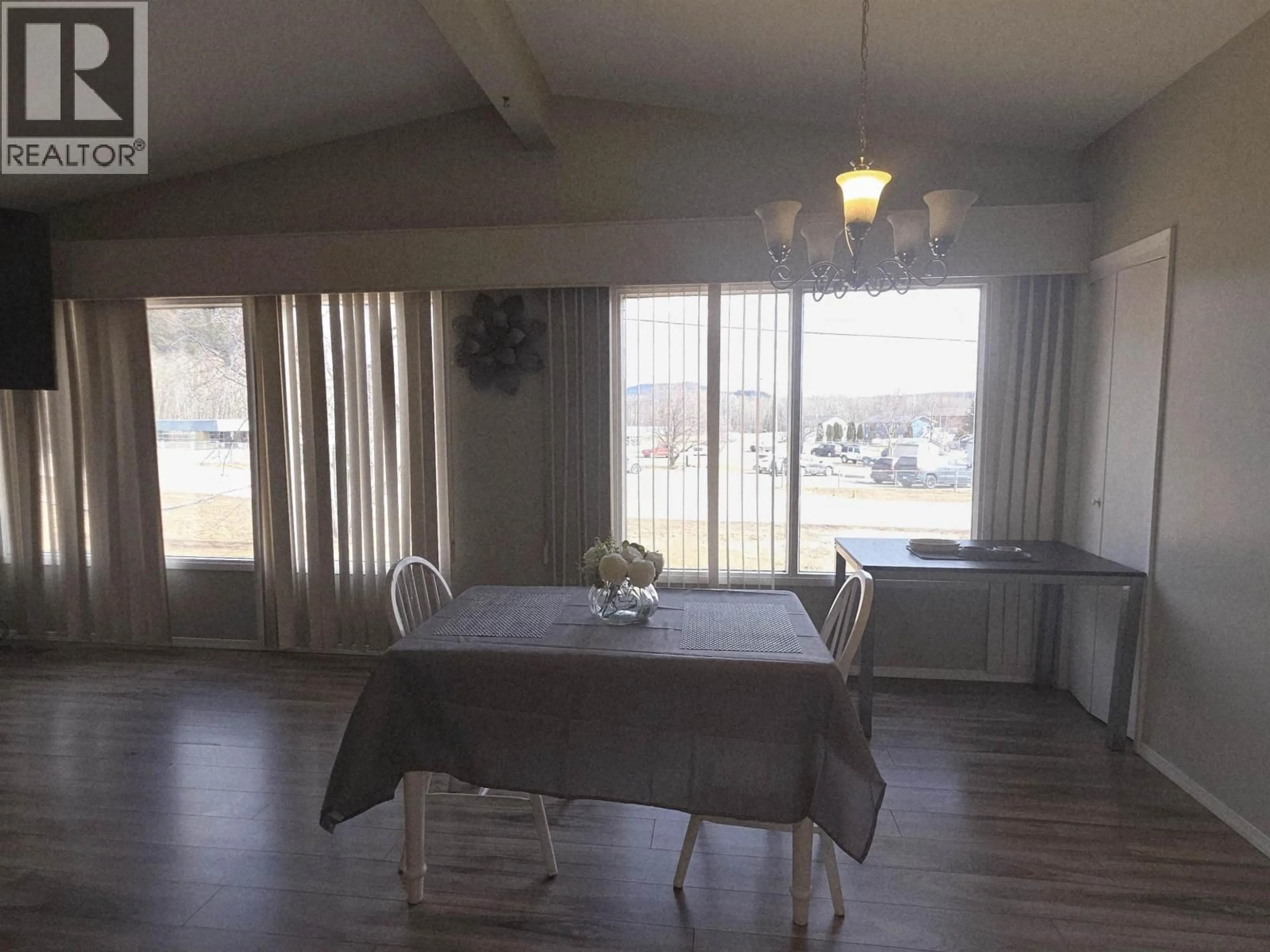 Dining room, wood/laminate floor for 533 TALUK AVENUE, Fraser Lake British Columbia V0J1S0