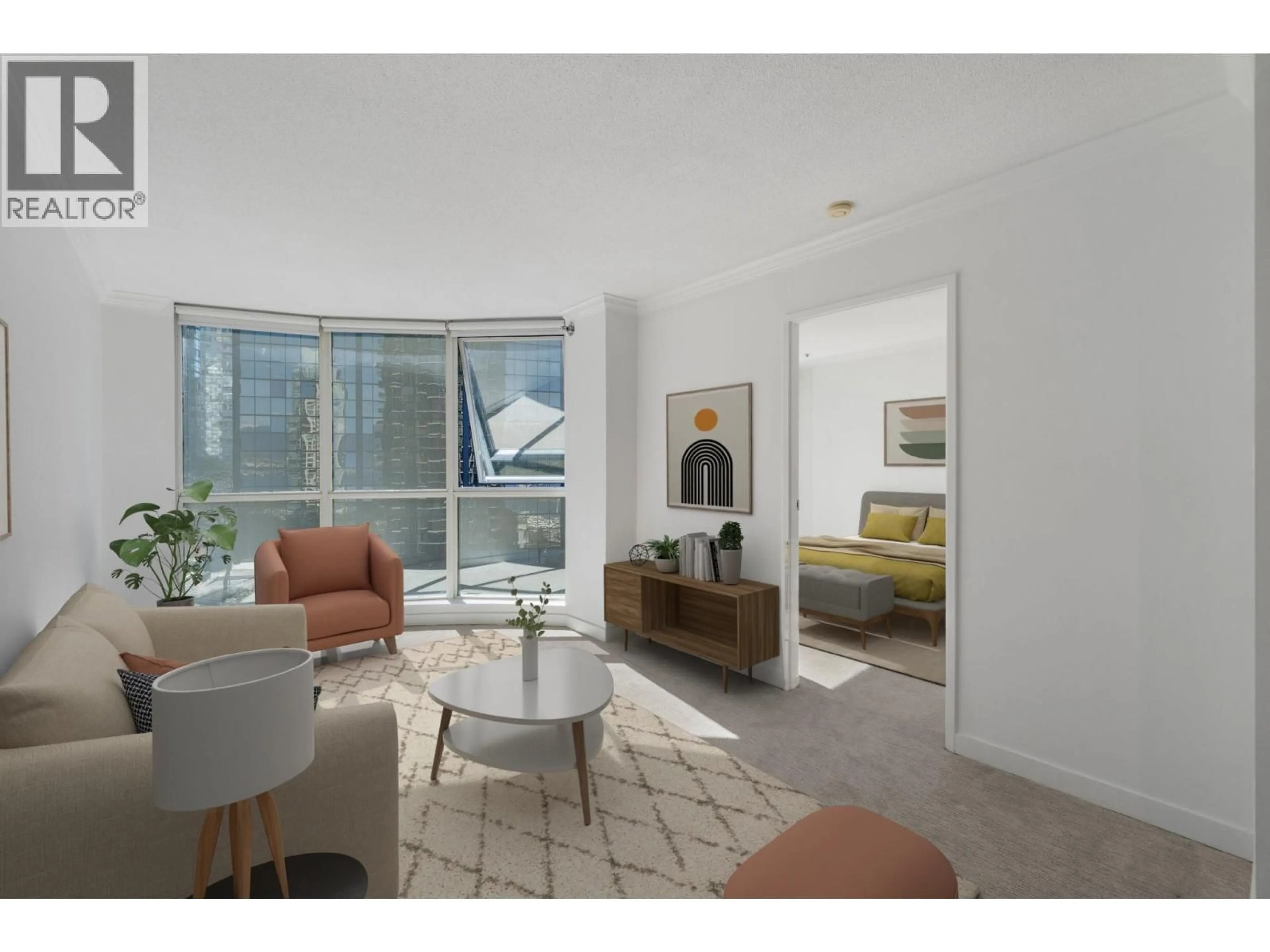 Living room with furniture, unknown for 1007 - 588 BROUGHTON STREET, Vancouver British Columbia V6G3E3