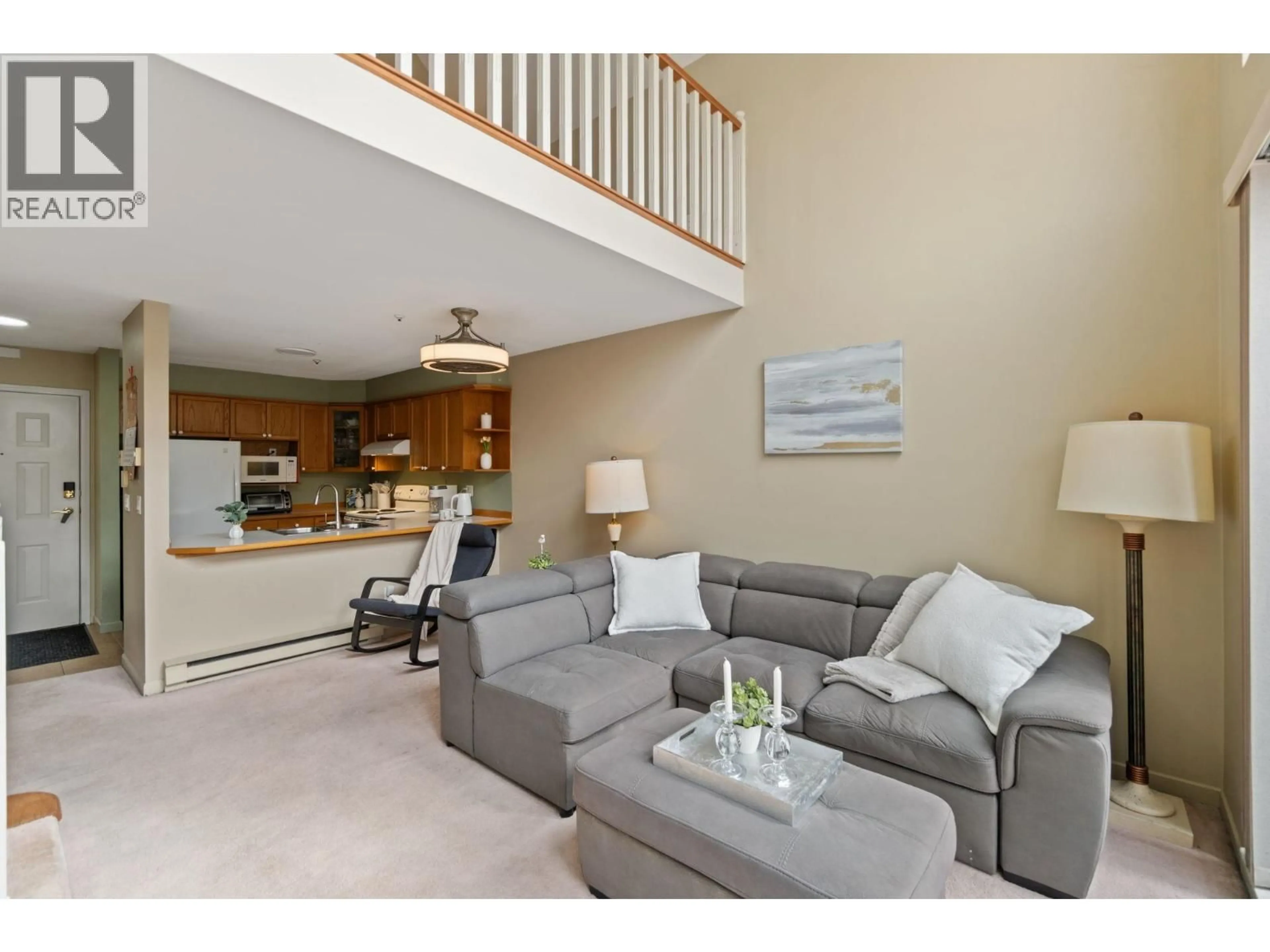 Living room with furniture, unknown for 402 - 60 RICHMOND STREET, New Westminster British Columbia V3L5R7