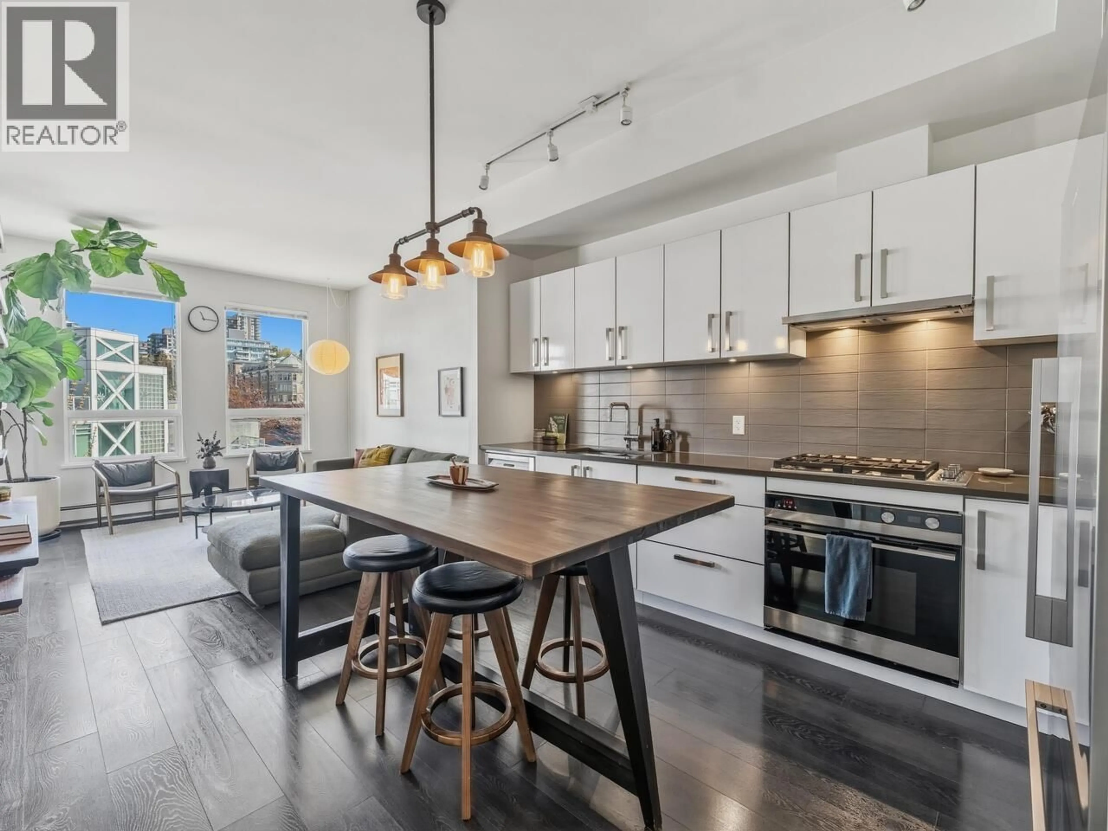 Open concept kitchen, unknown for 408 - 105 2ND STREET, North Vancouver British Columbia V7M0E3